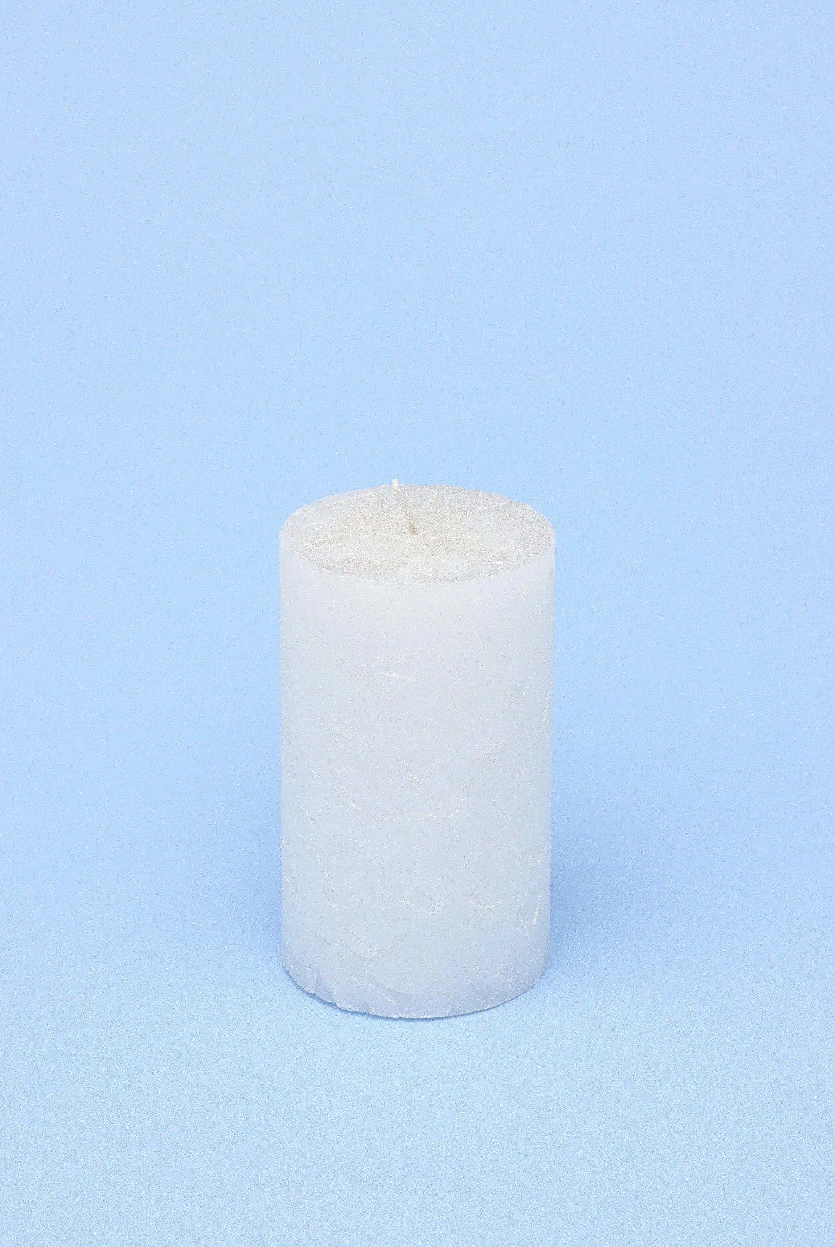 adelle-pure-white-signature-waxwork-pillar-candle-in-soft-matte-finish-g-decor-99874 - G Decor