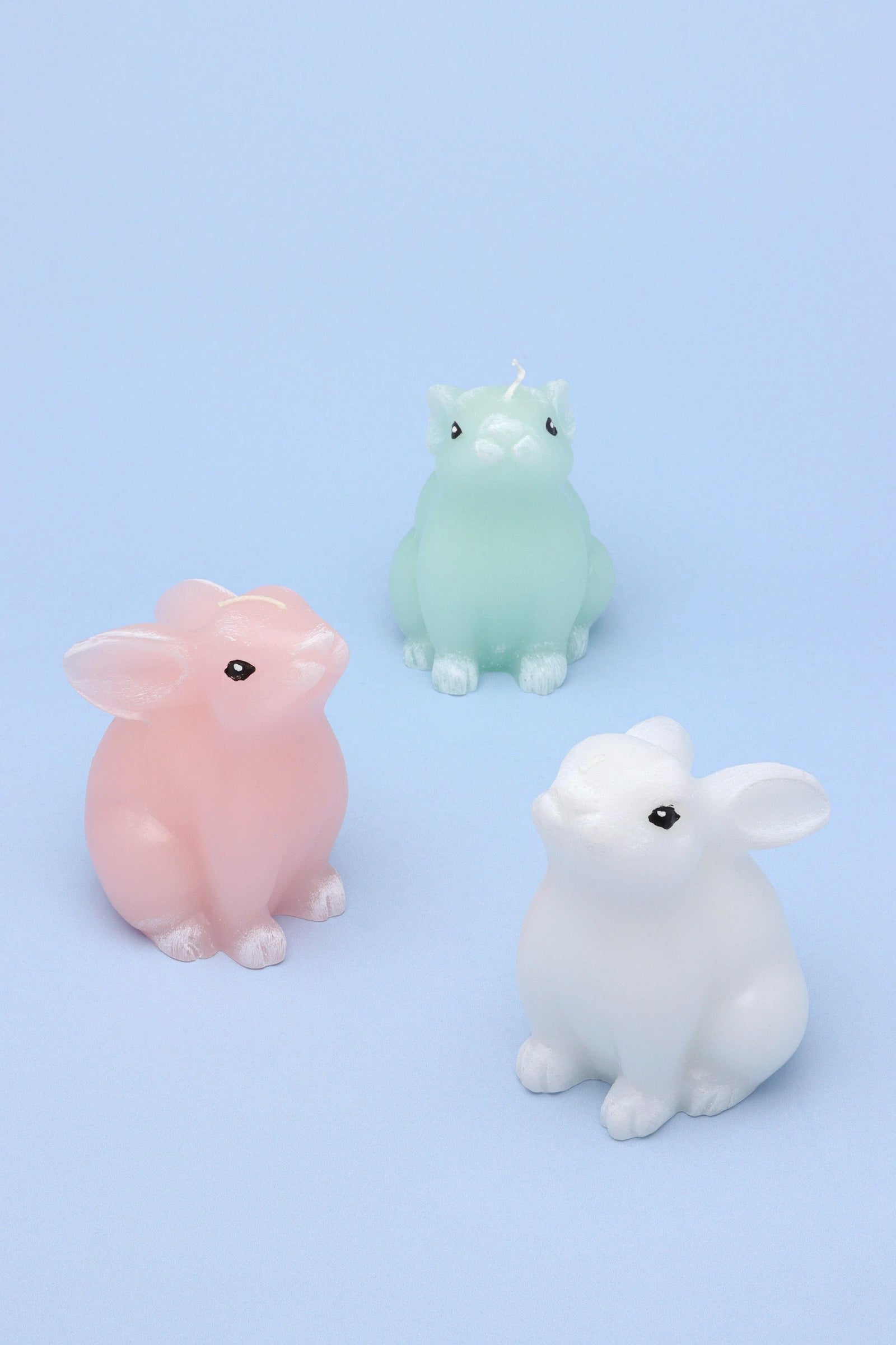 Alfie Scented Bunny Candle in Pastel Rabbit — G Decor