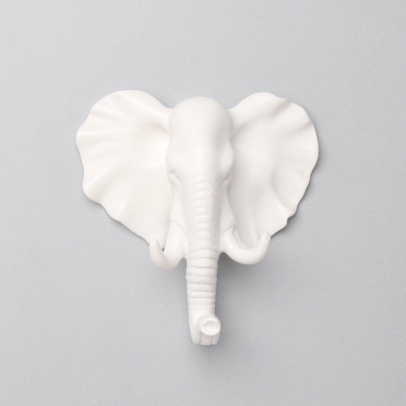 Animal White Wall Hooks Wildlife Coat & Towel Holders for Wall Décor - G Decor