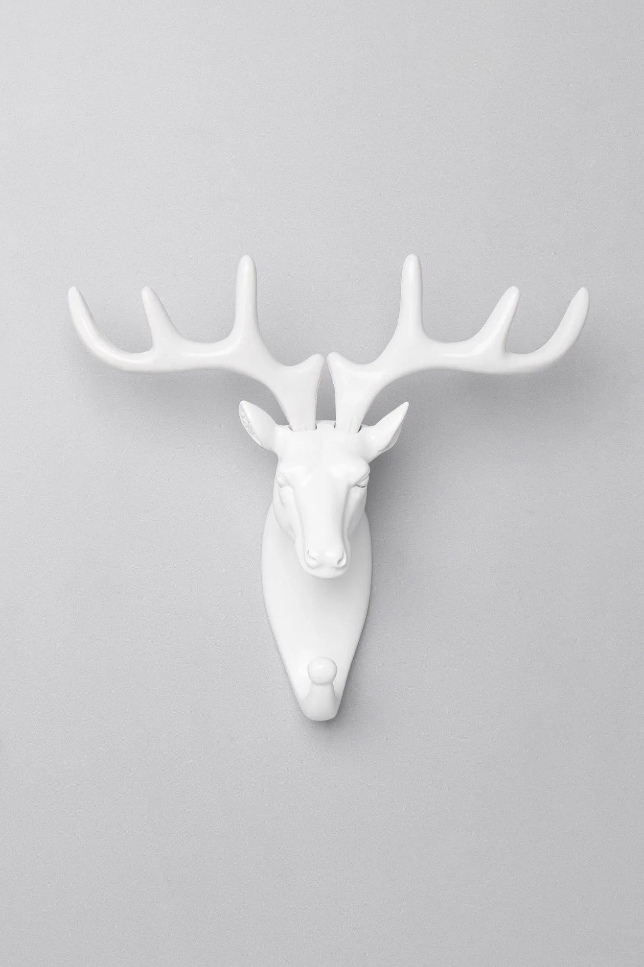 Animal White Wildlife Wall Coat Hook — lifestyle view, G Decor