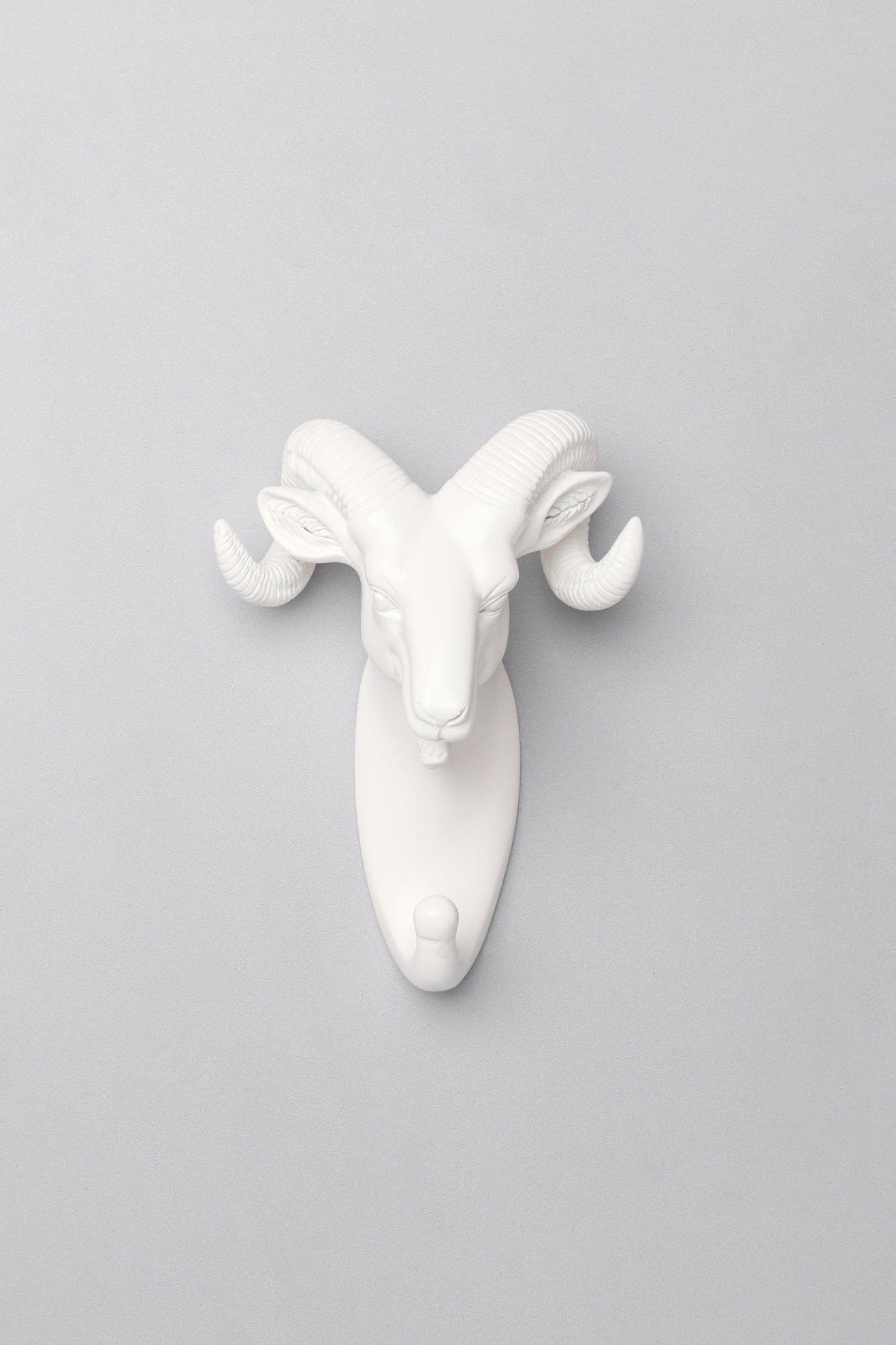 Animal White Wall Hooks Wildlife Coat & Towel Holders for Wall Décor - G Decor
