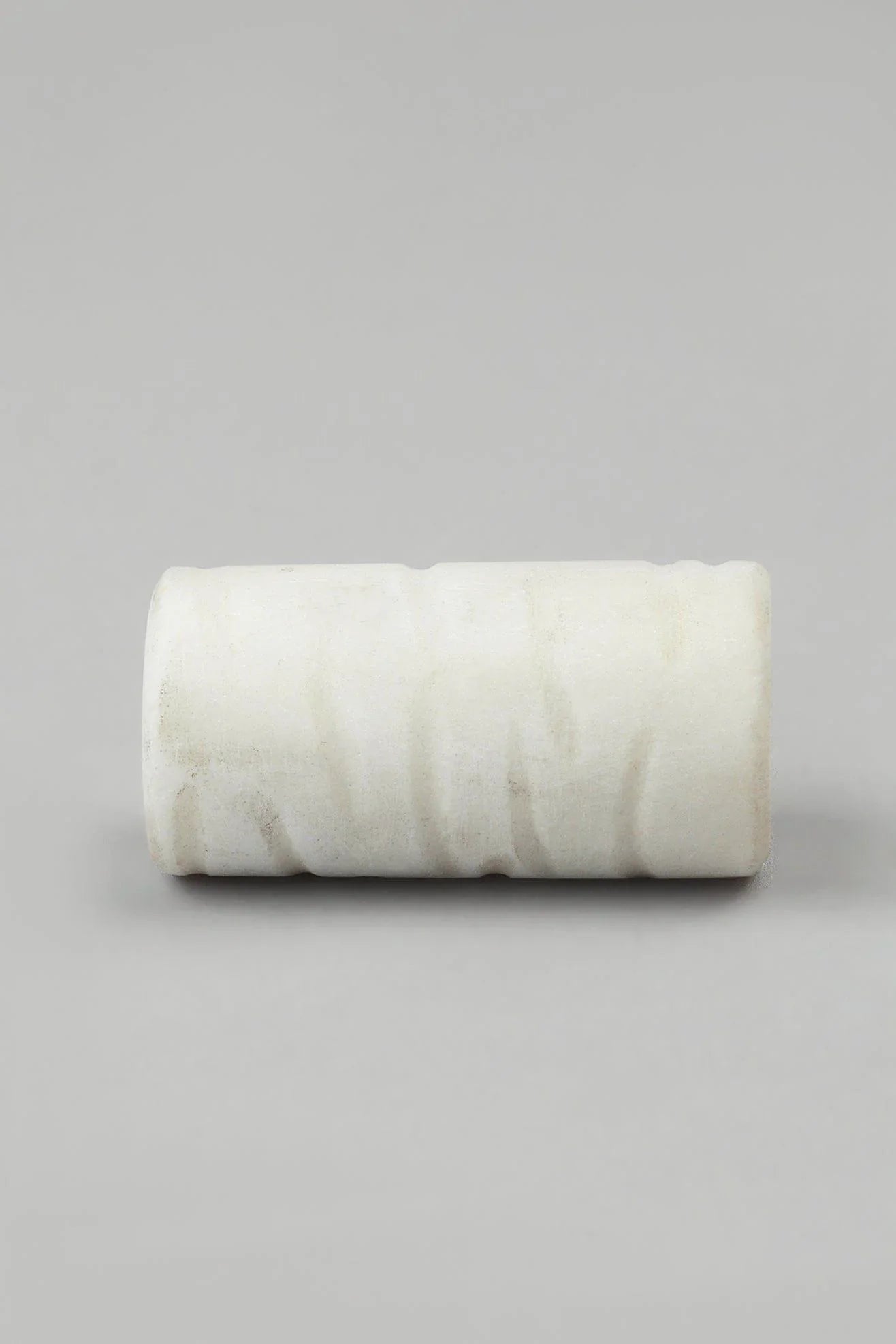 Bianca Estella Hammered Marble and Brass Cabinet Pull Knob — close-up view, G Decor