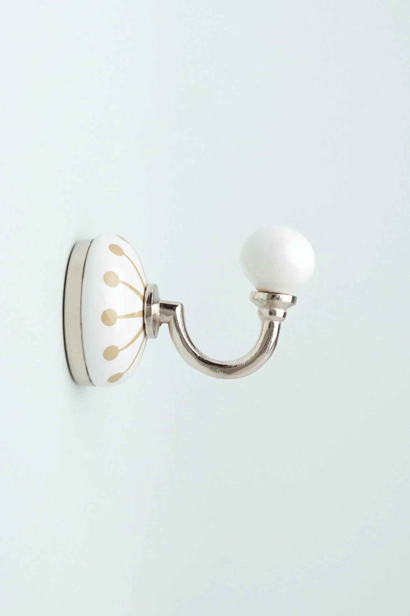 Cambridge Studio Ceramic Wall Hook — lifestyle view, G Decor