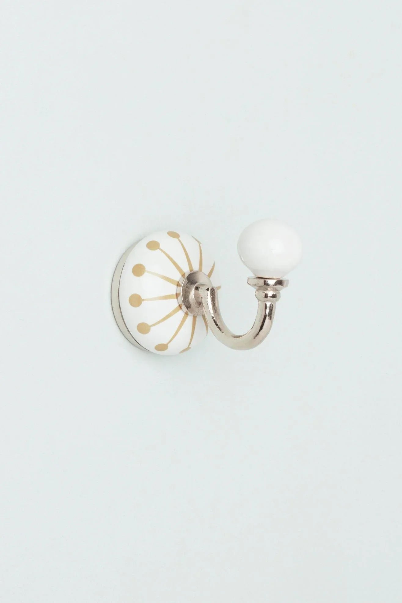 Cambridge Studio Ceramic Wall Hook — close-up view, G Decor