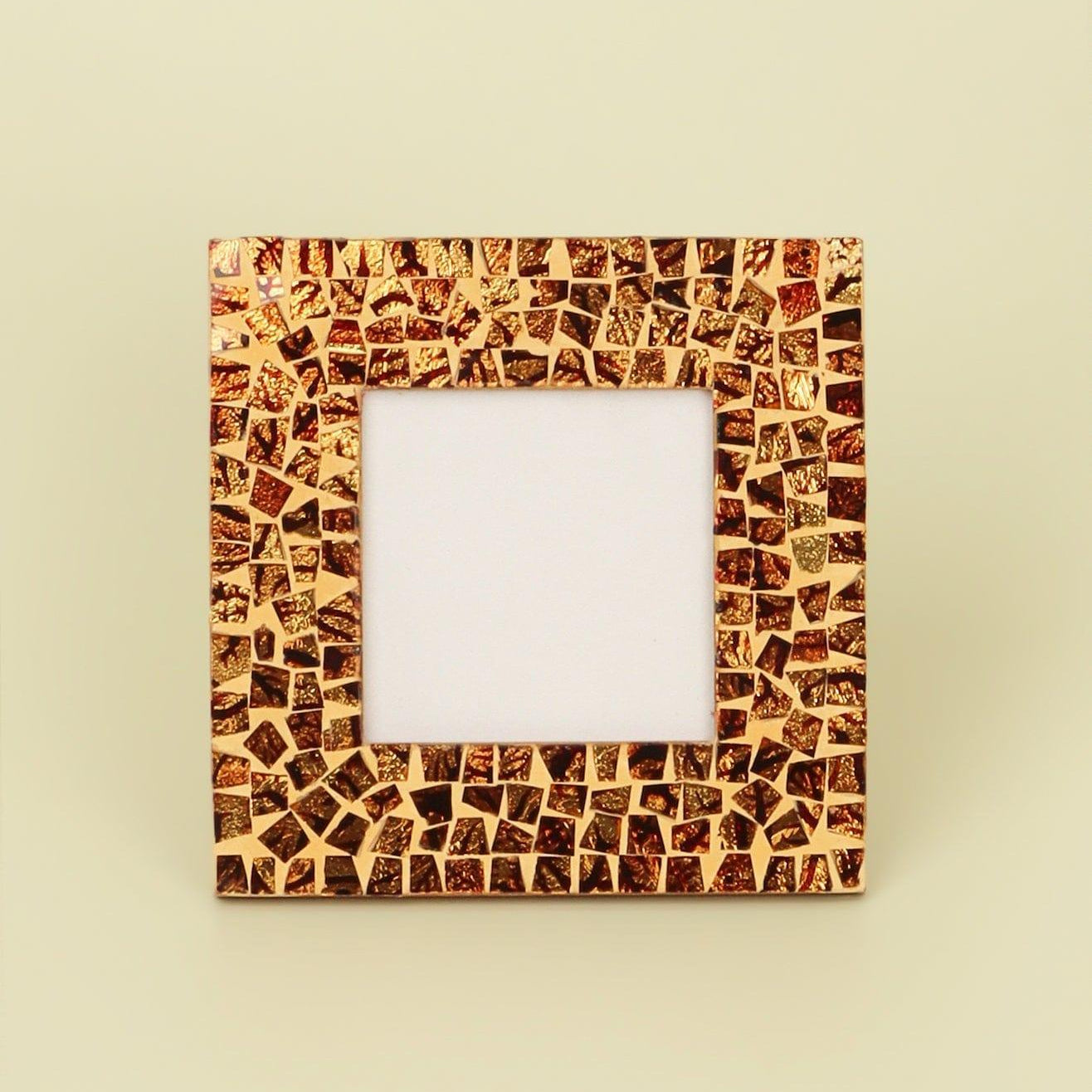 Canyon Handmade Glass Mosaic Photo Frame Rustic Earth Spirit Picture Display - G Decor