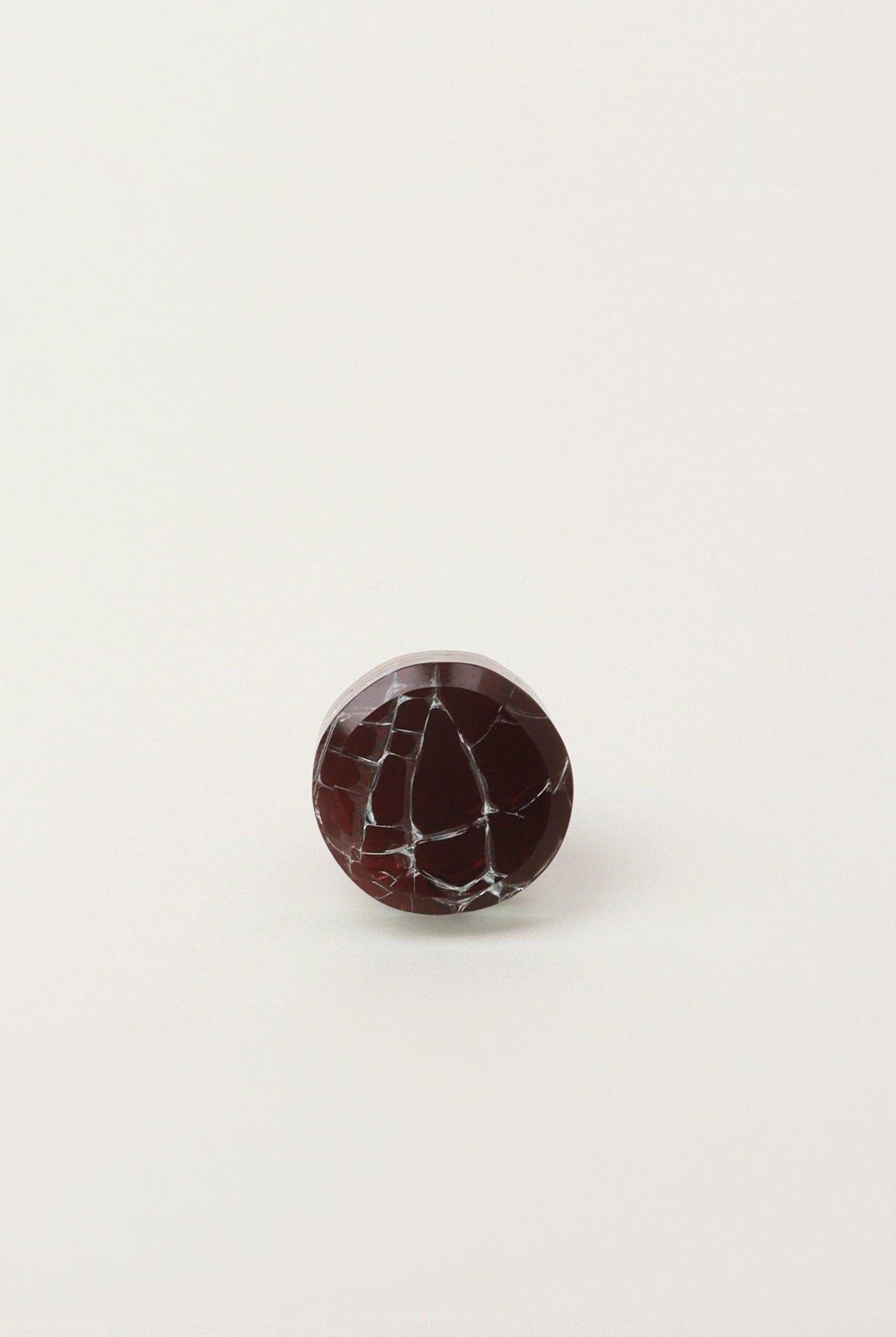 Cascadia Aurora Crystal Crackle Mirror Glass Pull Knob Shades Edition - G Decor