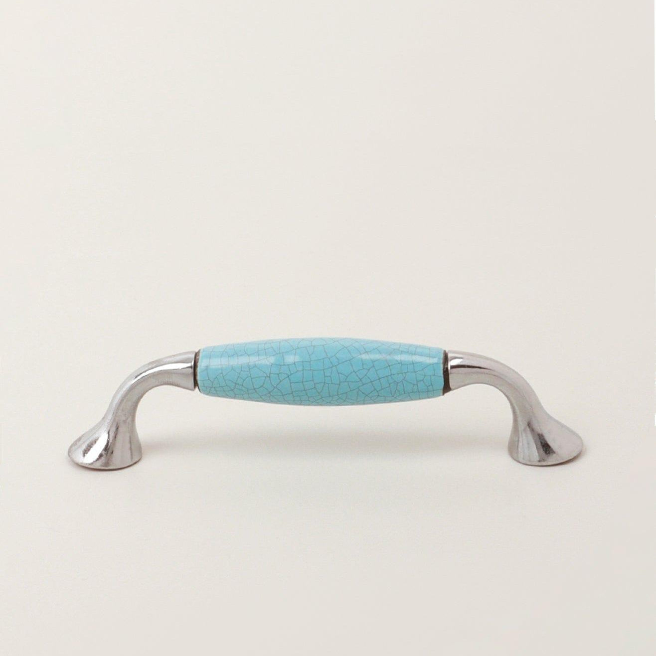 Crackle Ceramic Door Handles Cupboard Pulls Handles - G Decor