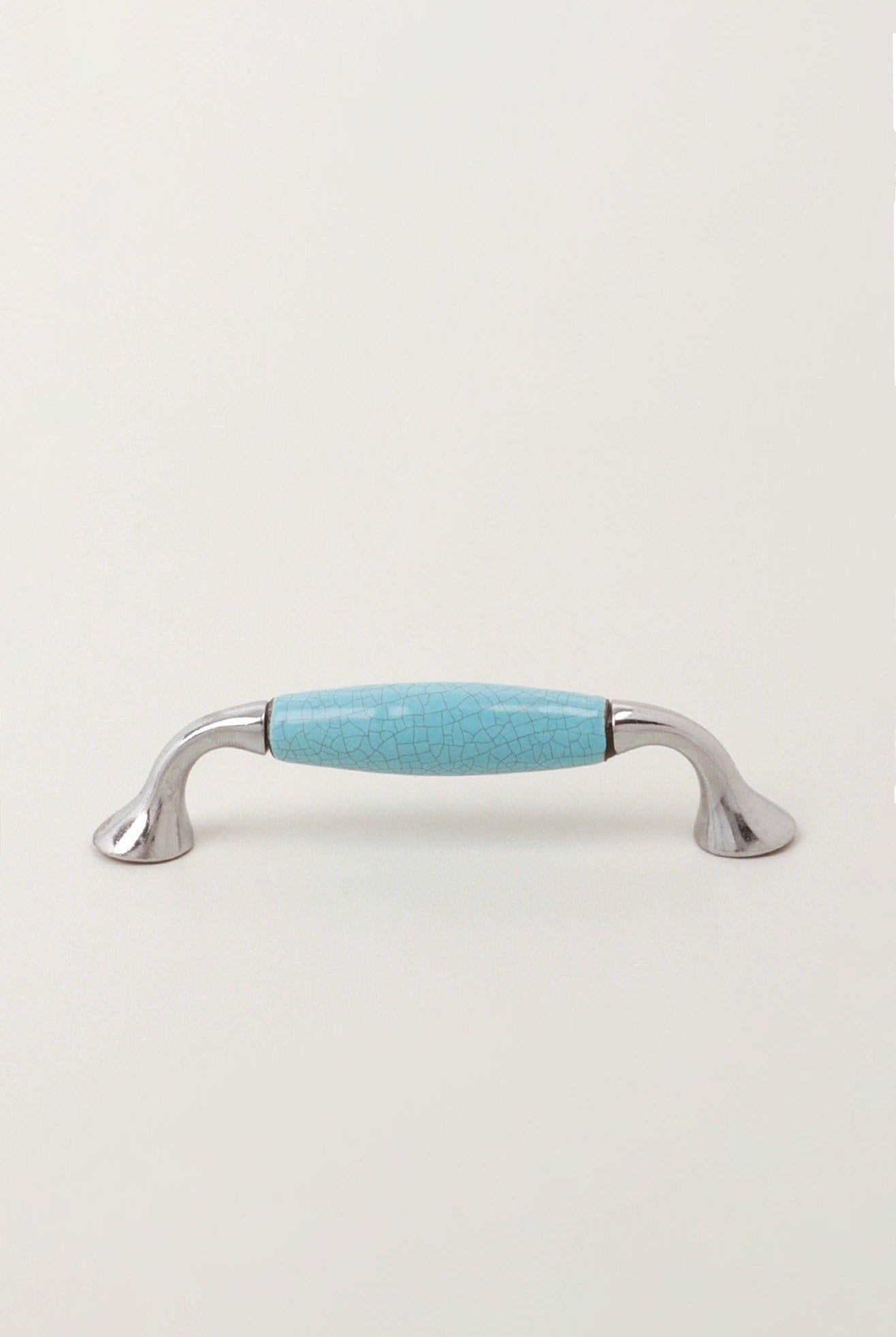 Crackle Ceramic Door Handles Cupboard Pulls Handles - G Decor