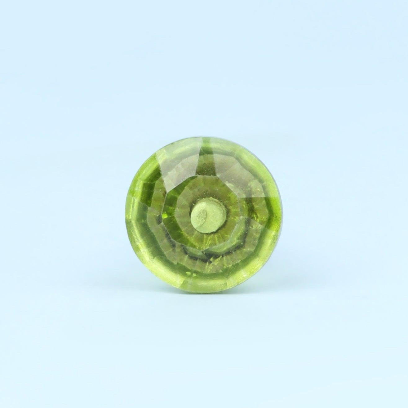 Crystal Handcrafted Coloured Faceted Glass Cupboard Door Knob Handle (22mm) - G Decor