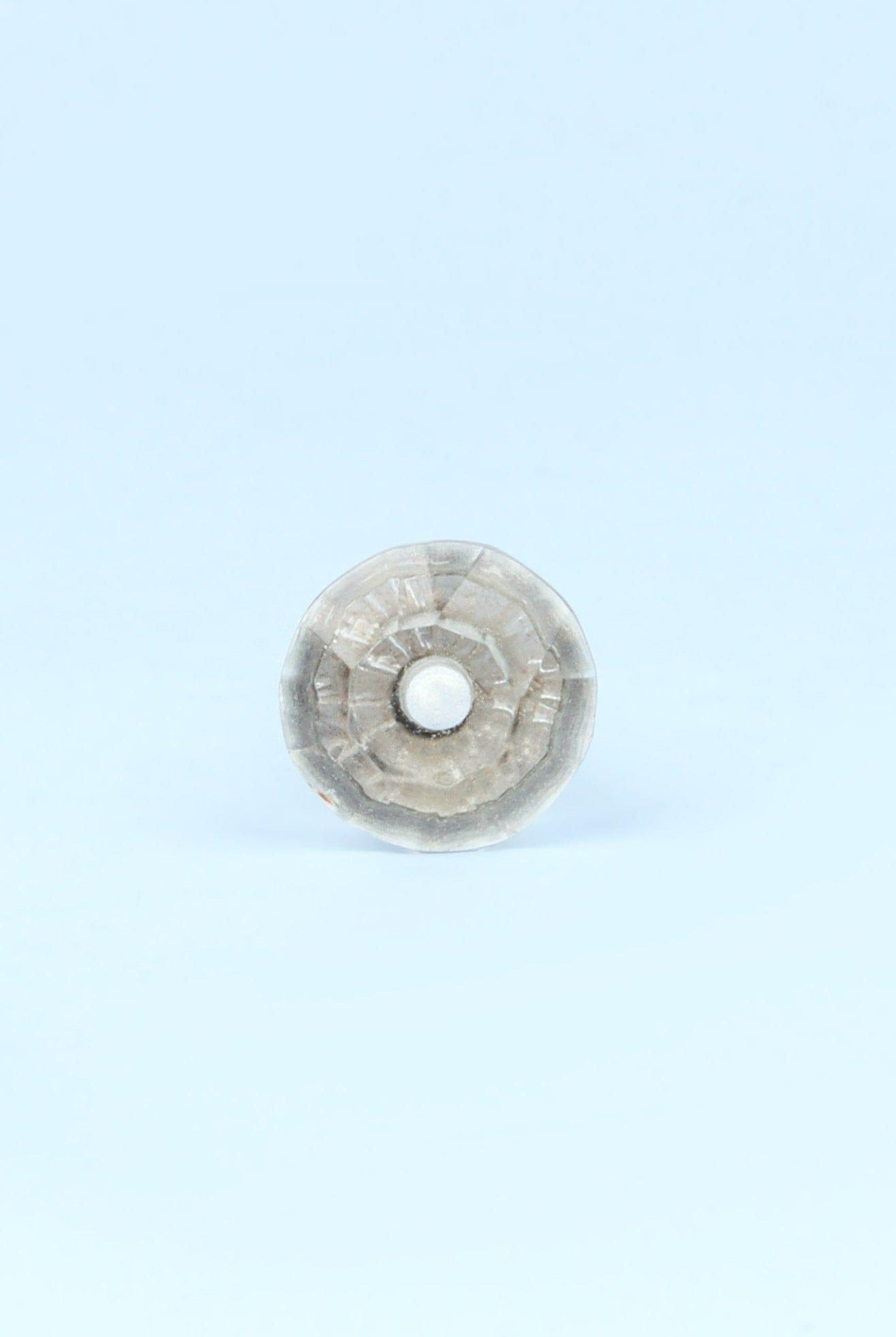 Crystal Handcrafted Coloured Faceted Glass Cupboard Door Knob Handle (22mm) - G Decor