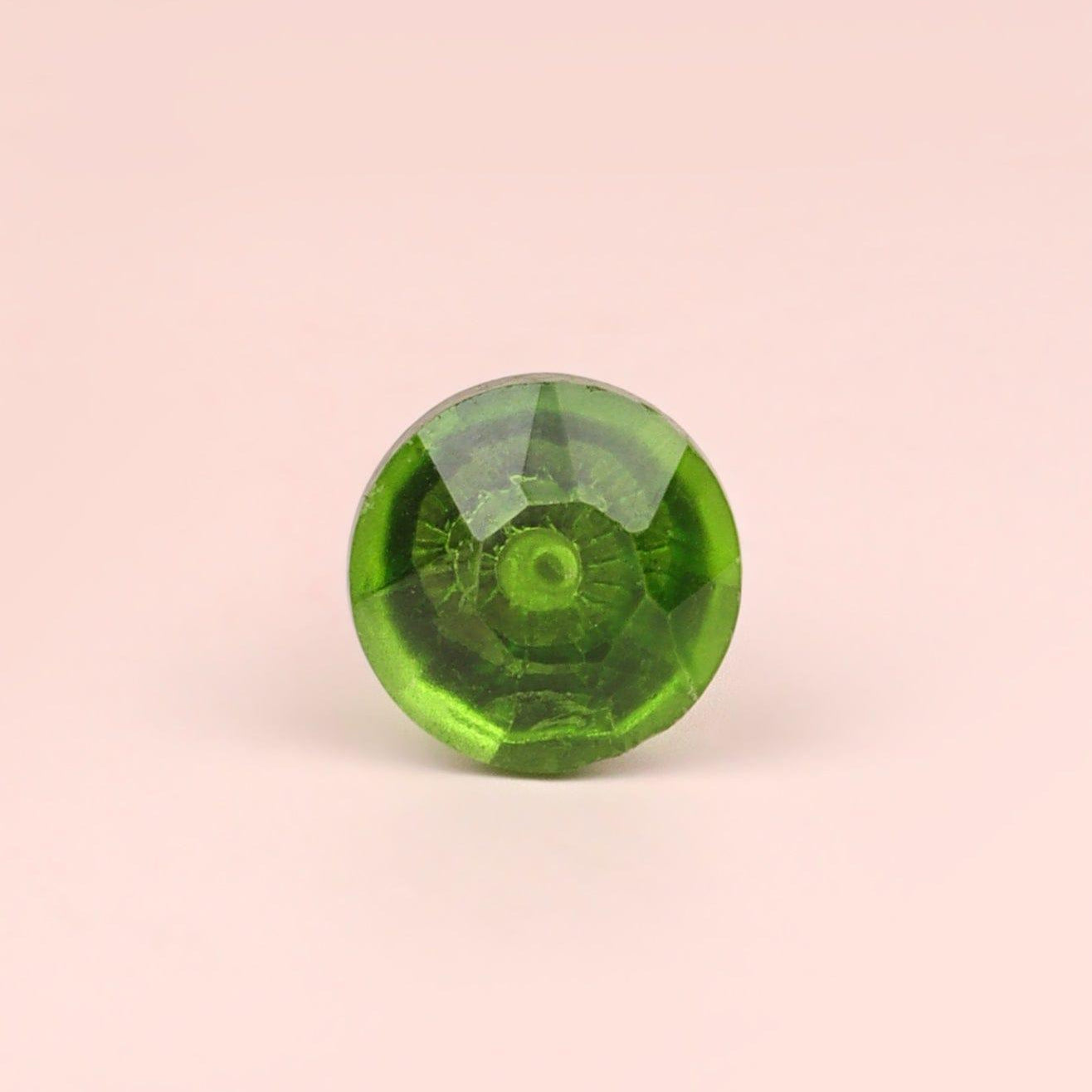 Crystal Handcrafted Coloured Faceted Glass Cupboard Door Knob Handle (22mm) - G Decor