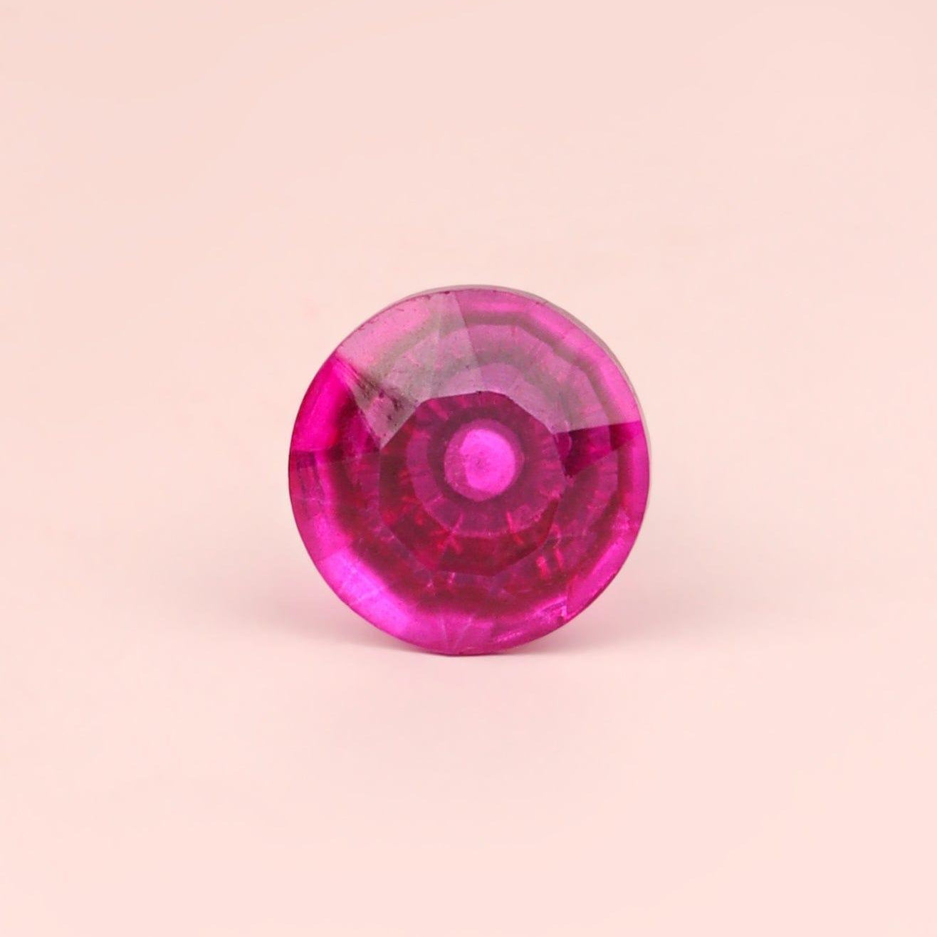 Crystal Handcrafted Coloured Faceted Glass Cupboard Door Knob Handle (22mm) - G Decor