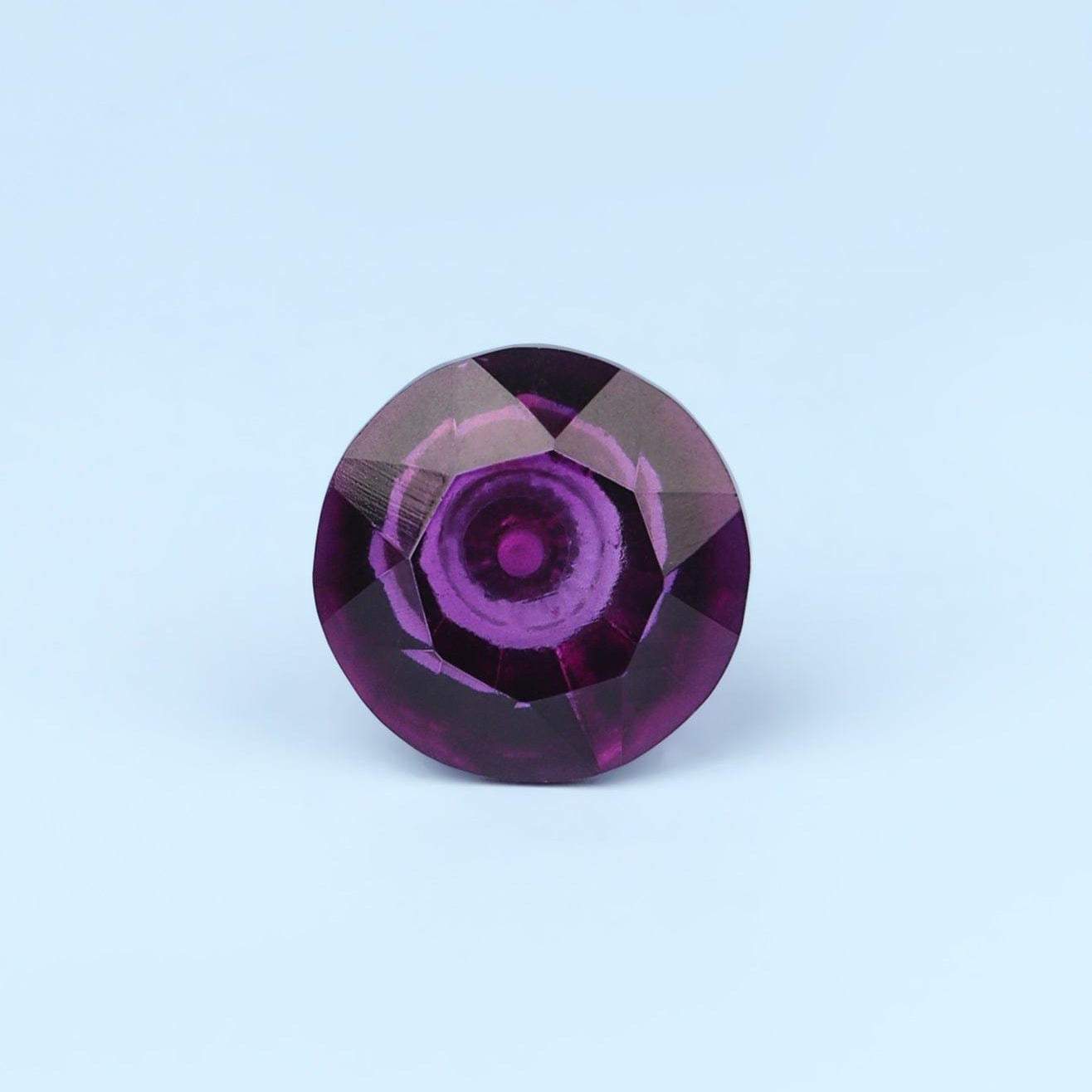 Crystal Handcrafted Coloured Faceted Glass Cupboard Door Knob Handle (42mm) - G Decor
