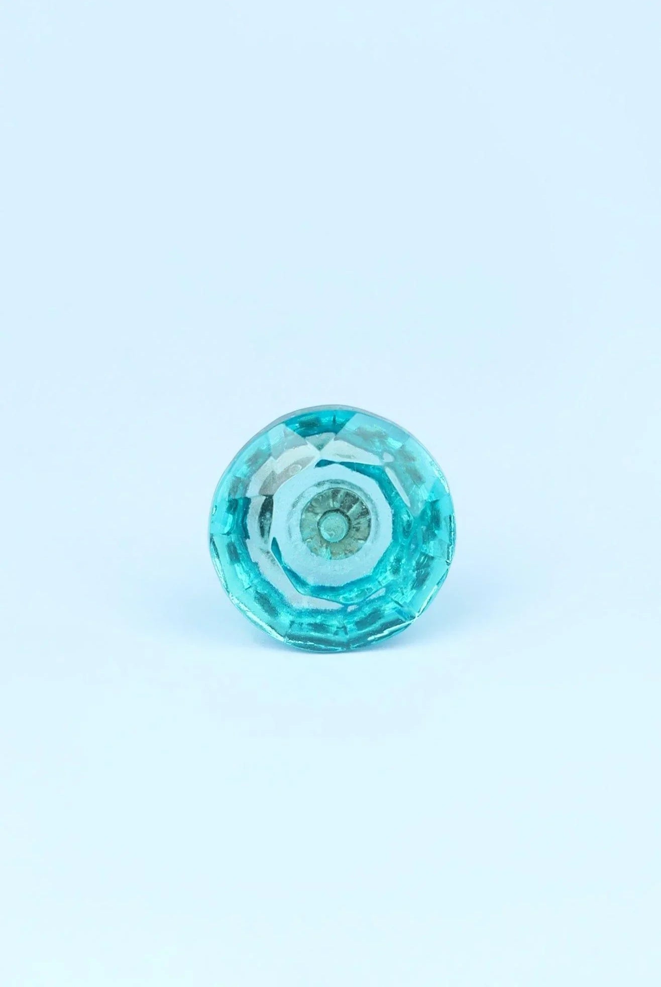 crystal-handcrafted-coloured-faceted-glass-cupboard-door-knob-handle-42mm-g-decor-54343 - G Decor