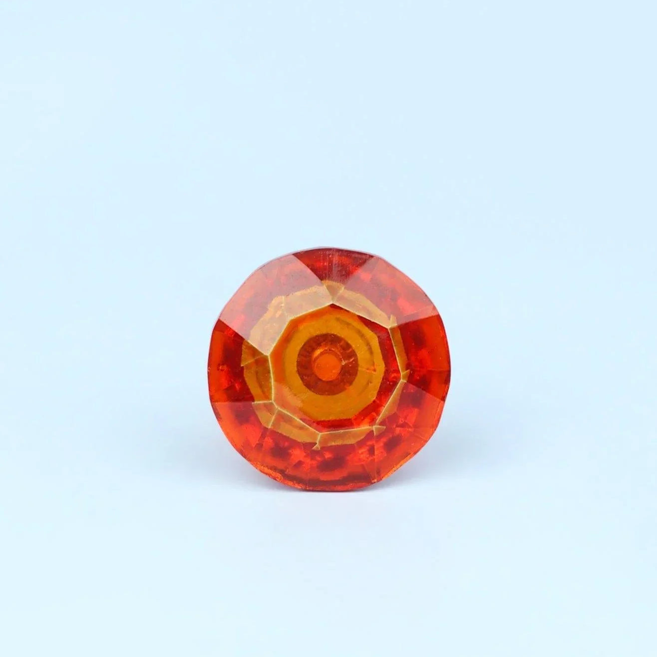 crystal-handcrafted-coloured-faceted-glass-cupboard-door-knob-handle-42mm-g-decor-55376 - G Decor