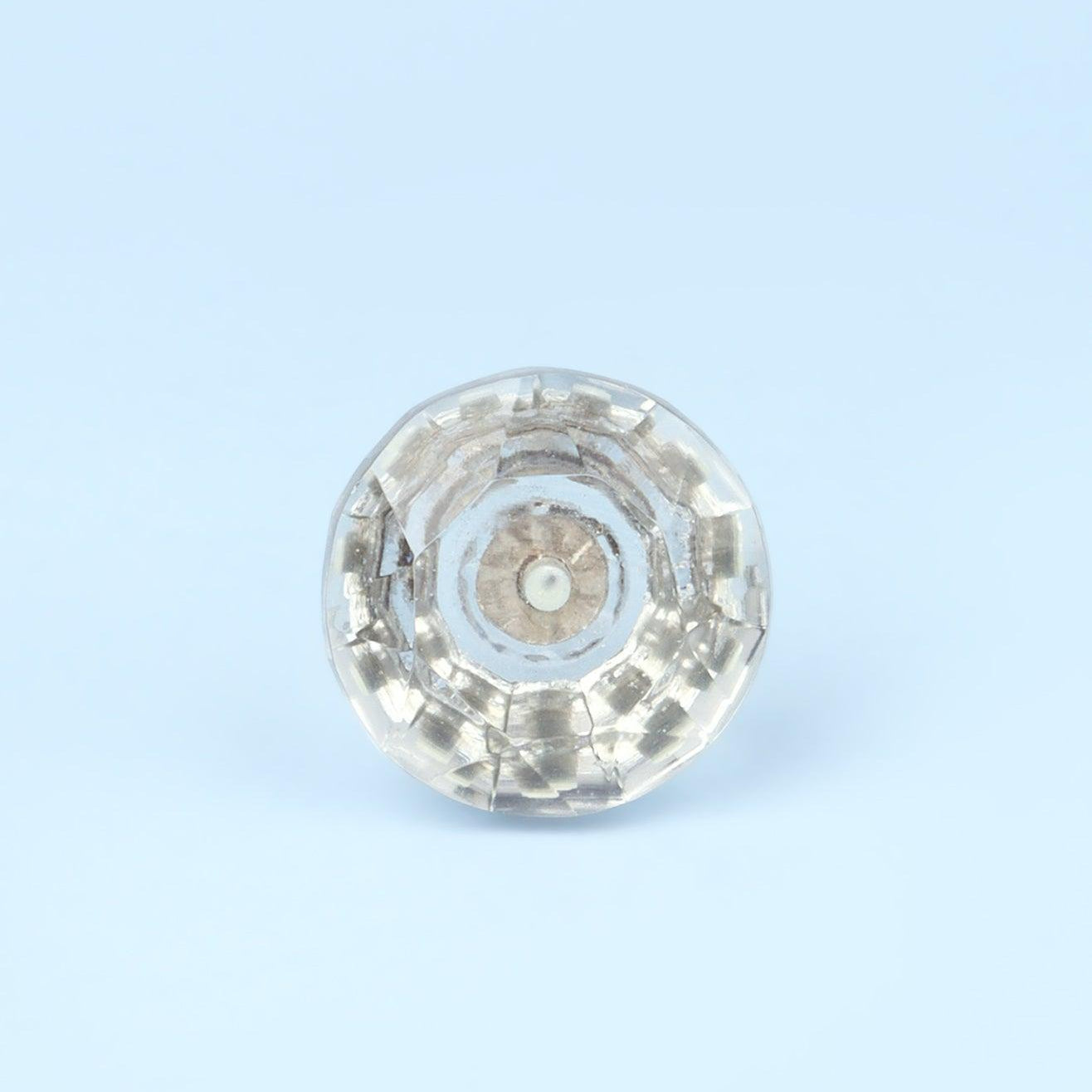 Crystal Handcrafted Coloured Faceted Glass Cupboard Door Knob Handle (42mm) - G Decor