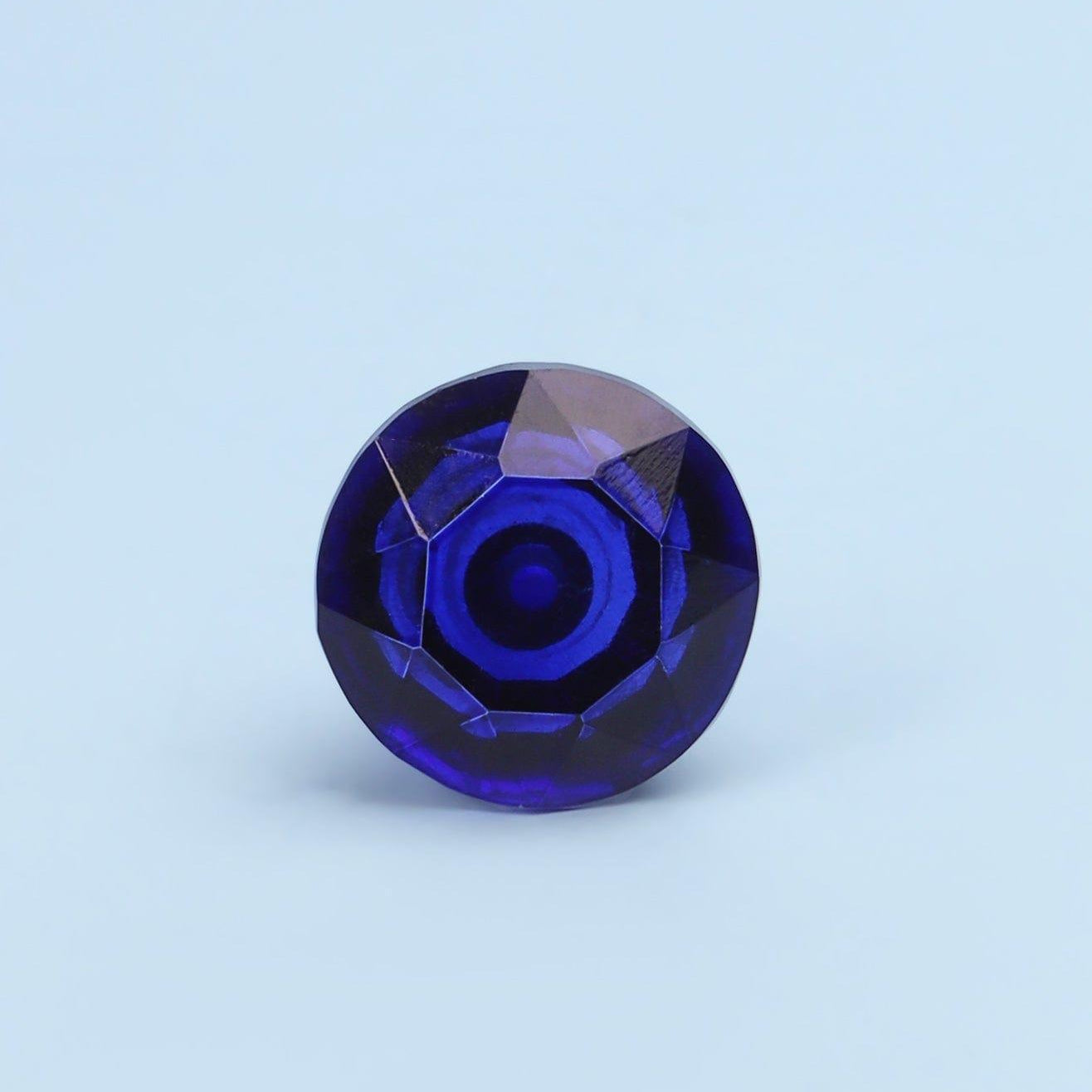 Crystal Handcrafted Coloured Faceted Glass Cupboard Door Knob Handle (42mm) - G Decor