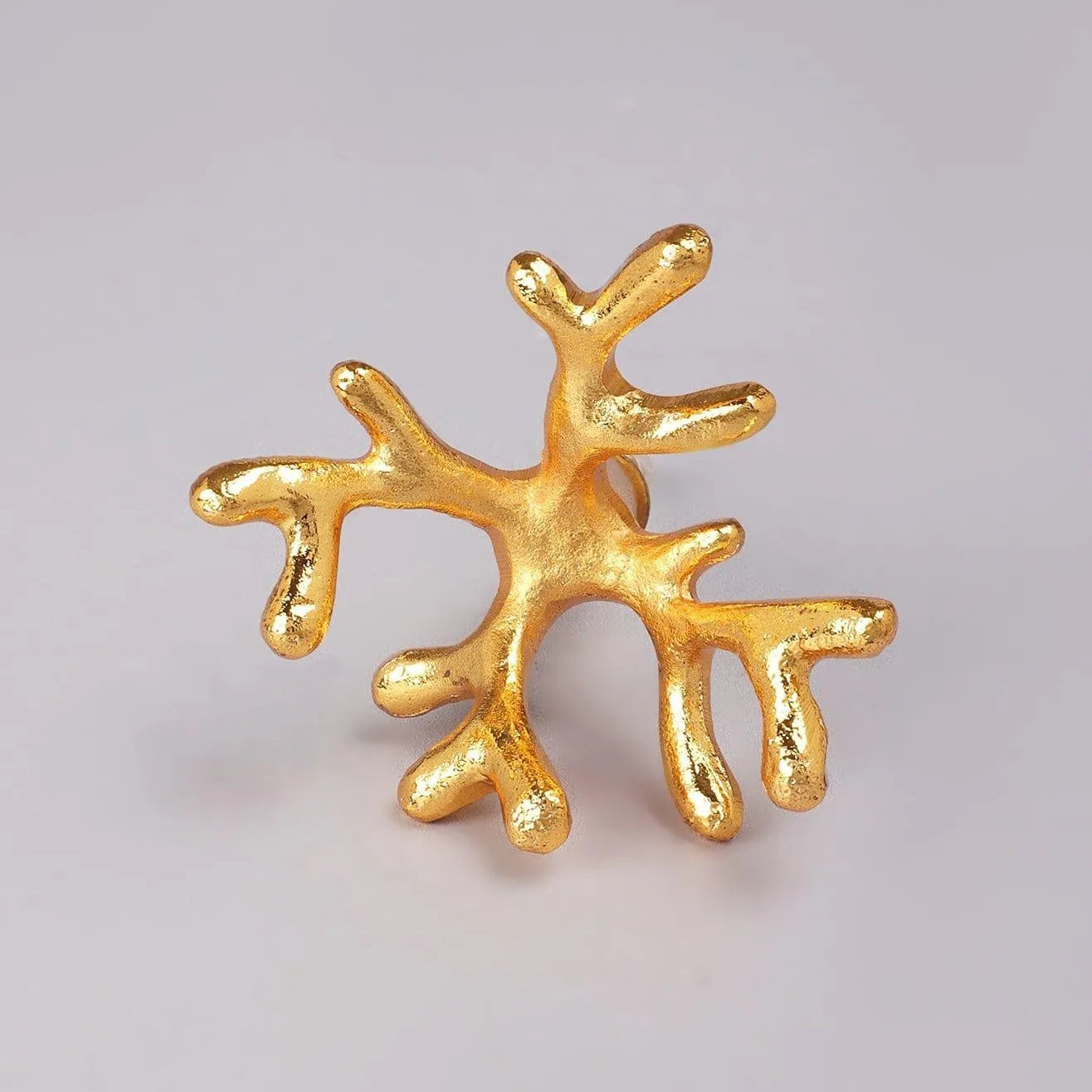 Designer Handcrafted Coral Grace Cupboard & Drawer Handle - G Decor