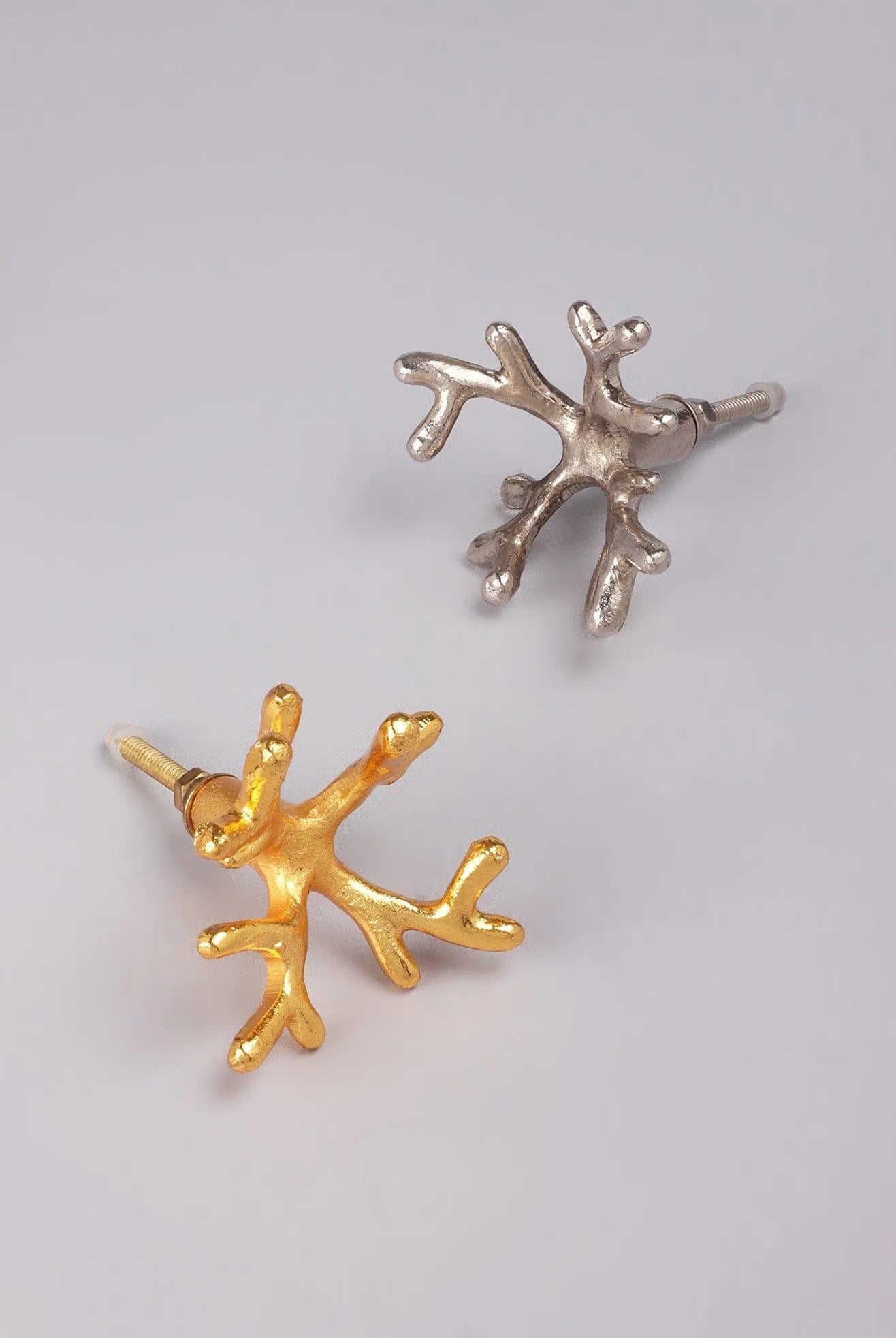 Designer Handcrafted Coral Grace Cupboard & Drawer Handle - G Decor