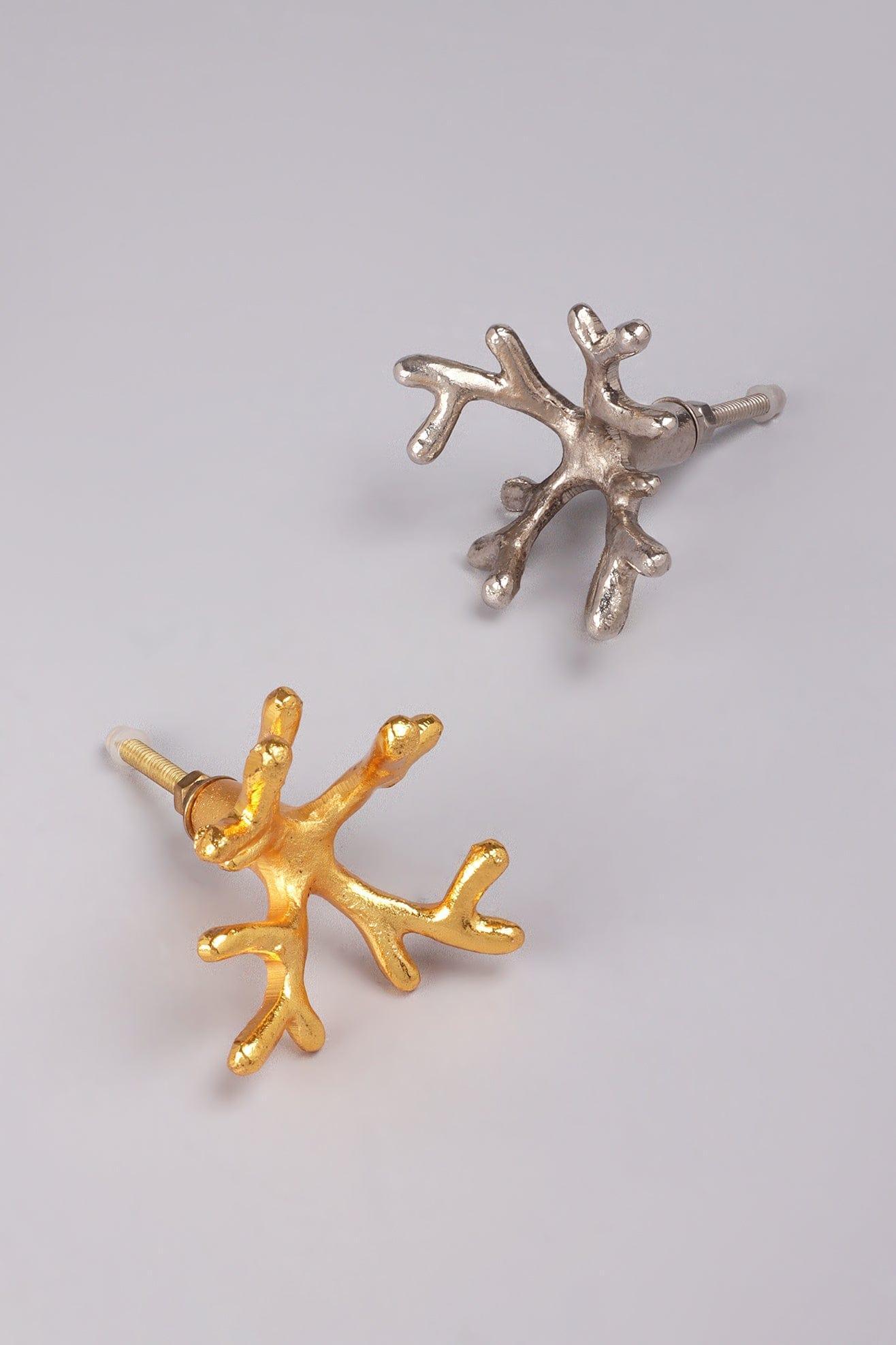 Designer Handcrafted Coral Grace Cupboard & Drawer Handle - G Decor