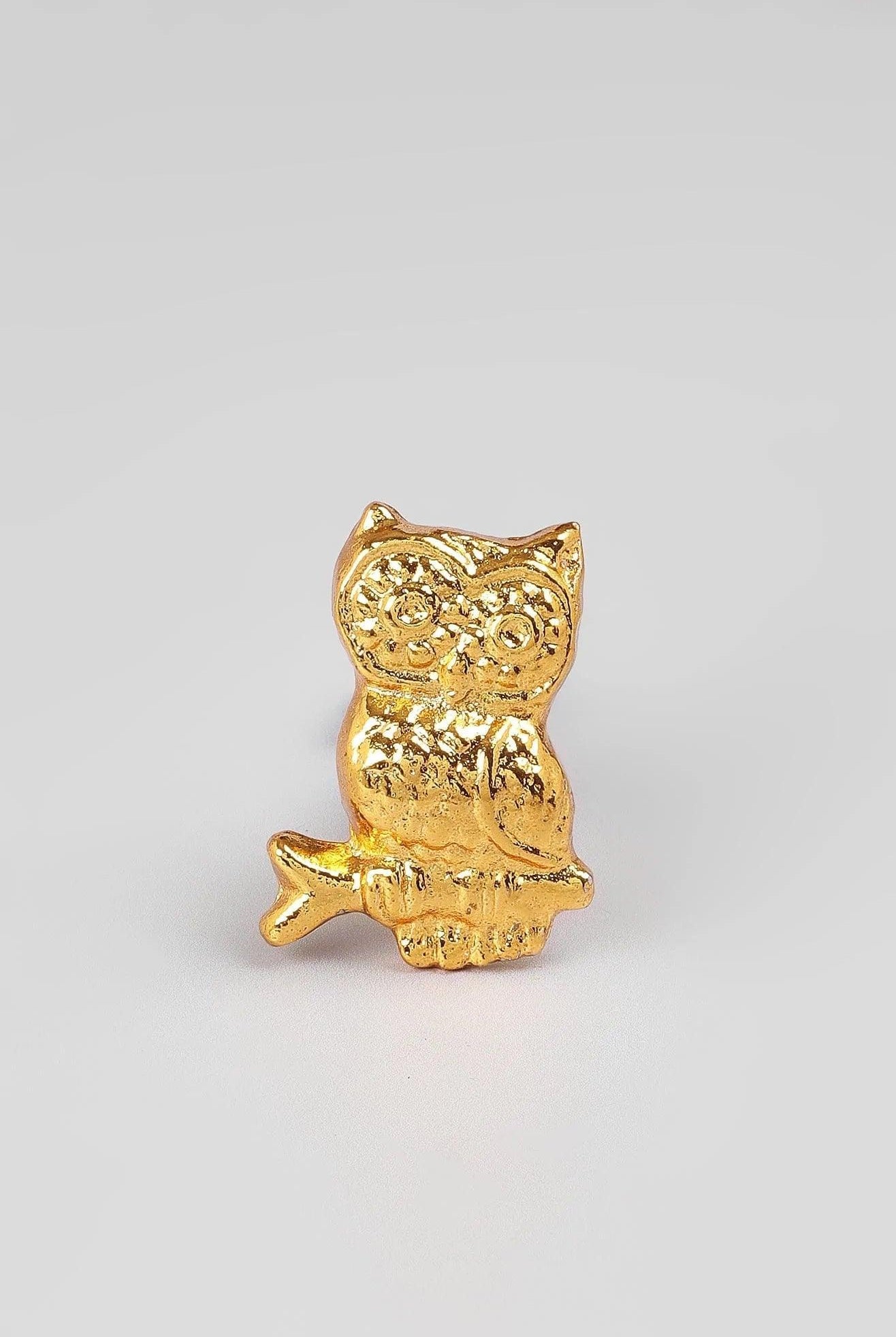 Designer Handcrafted Nocturnal Grace Owl Cupboard & Drawer Handle - G Decor