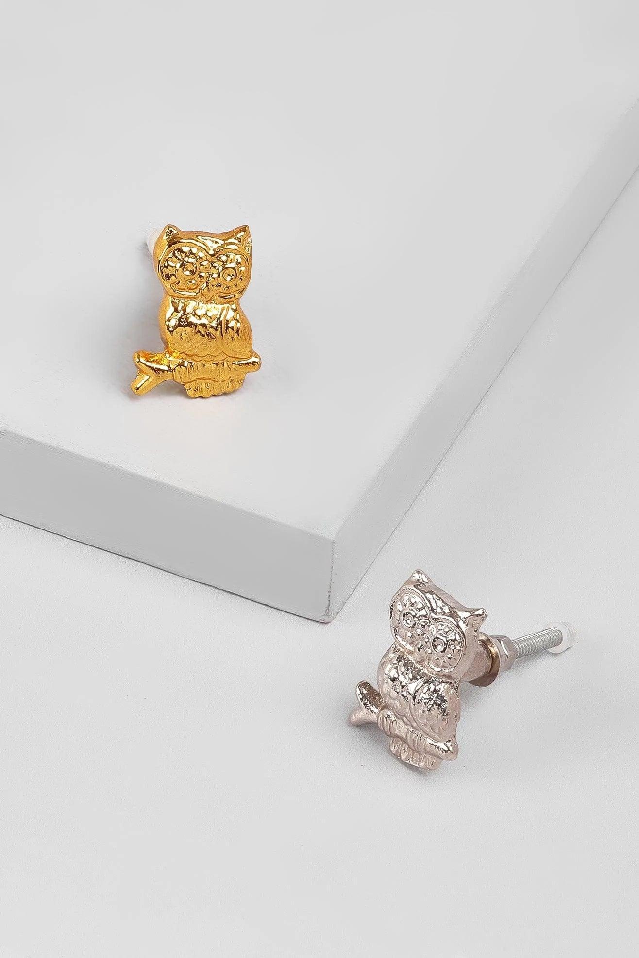 Designer Handcrafted Nocturnal Grace Owl Cupboard & Drawer Handle - G Decor