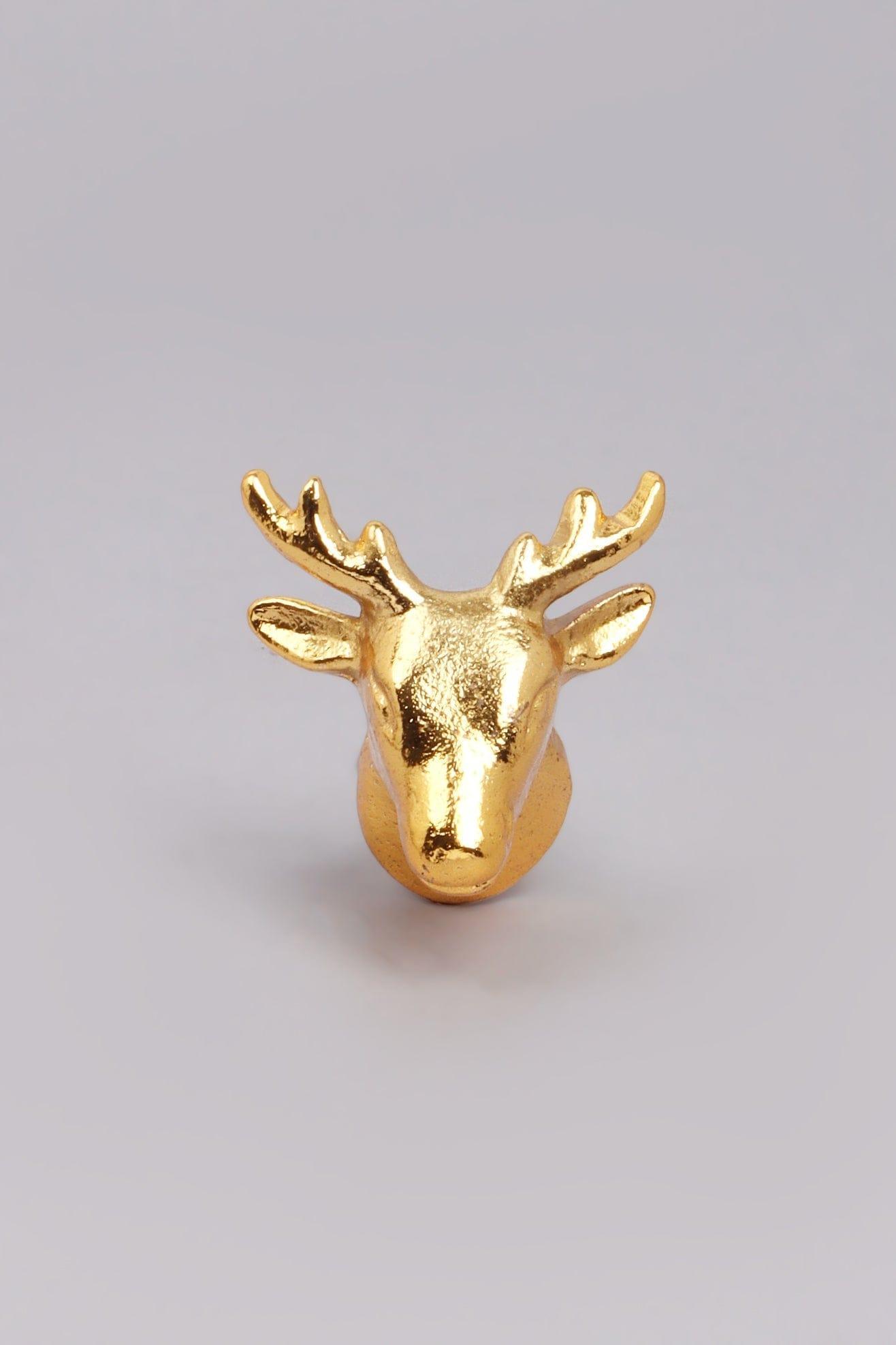 Designer Handcrafted Wild Elegance Stag Cupboard & Drawer - G Decor