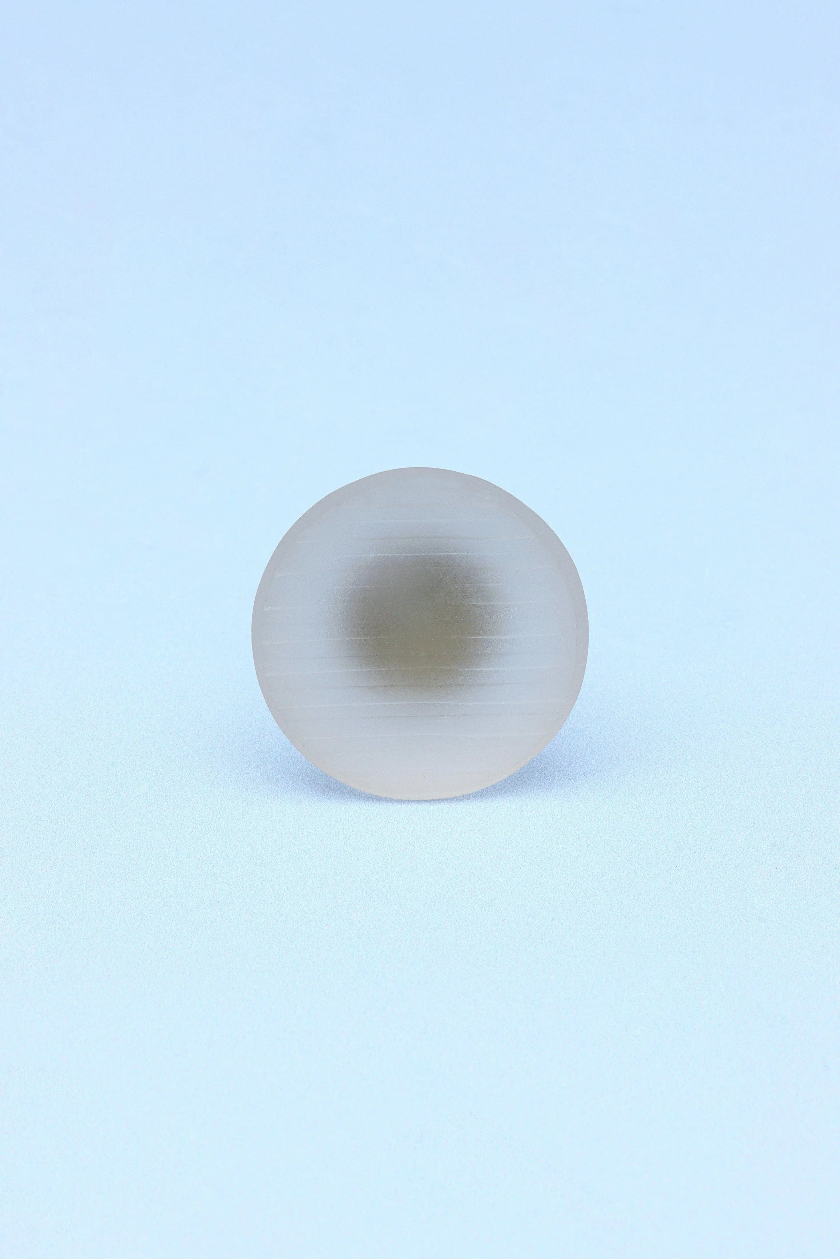 desiree-frosted-glass-knobs-ribbed-matte-finish-in-pastel-hues-g-decor-18837 - G Decor