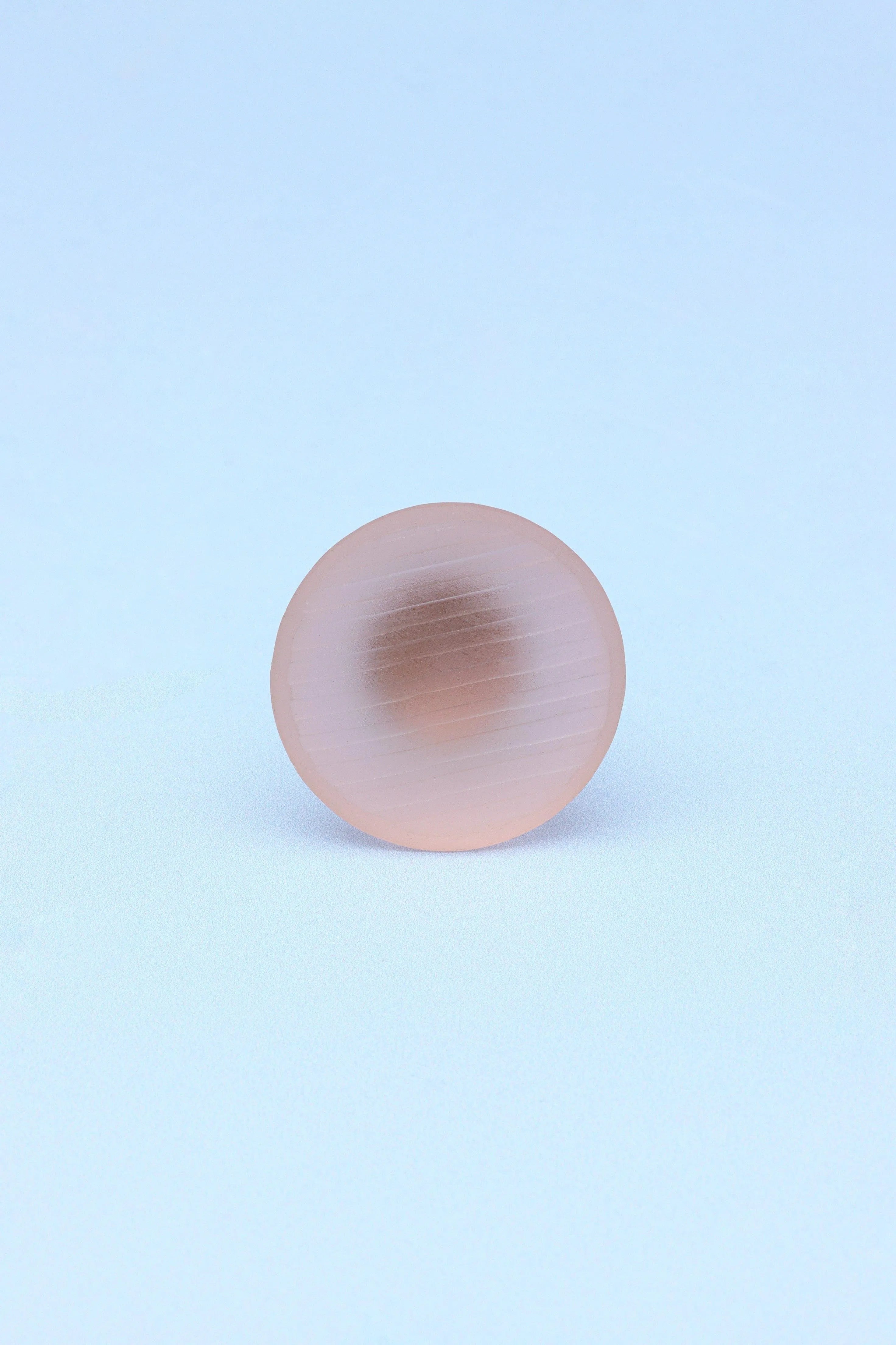 desiree-frosted-glass-knobs-ribbed-matte-finish-in-pastel-hues-g-decor-66886 - G Decor