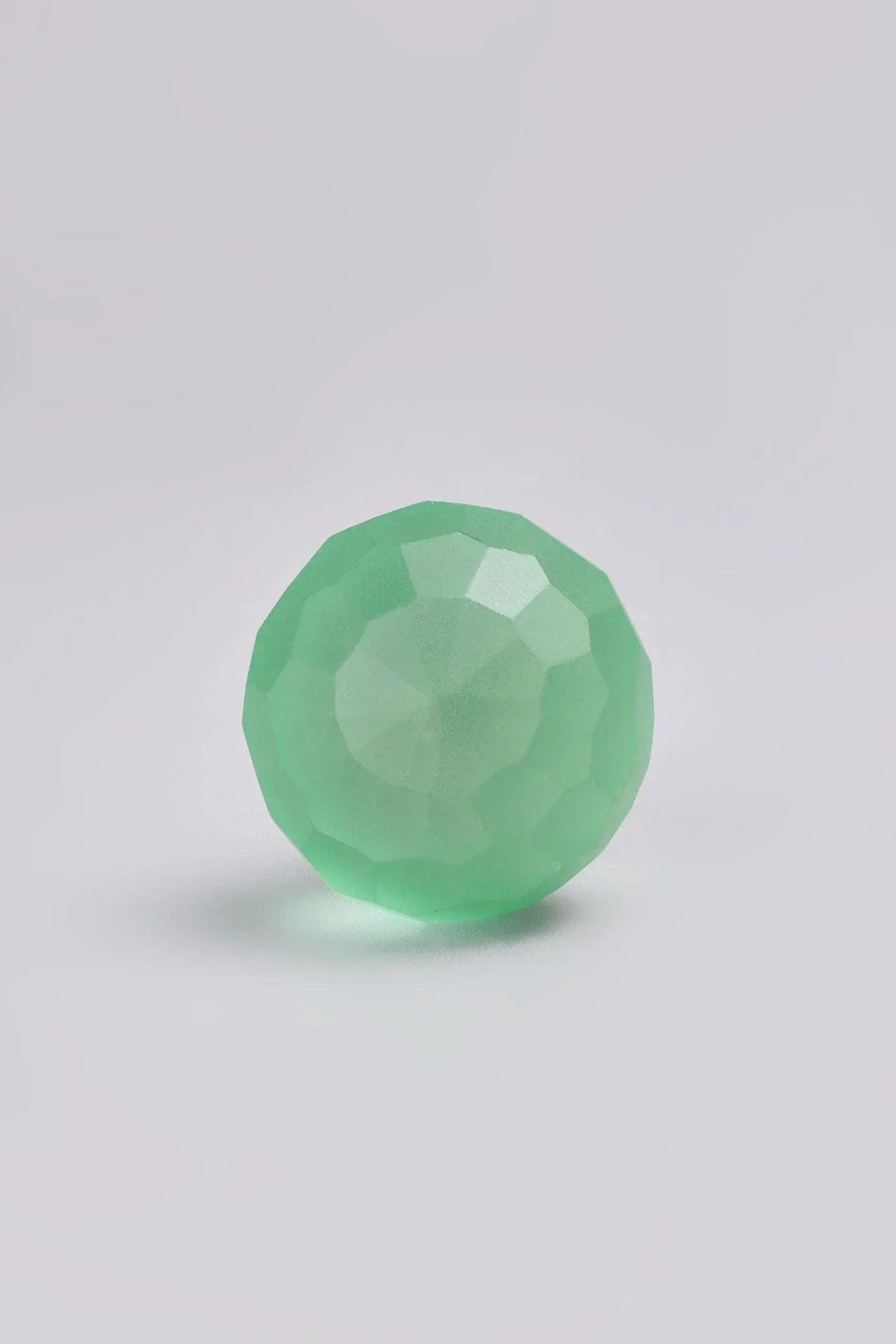 Diamond Honeycomb Matte Glass Cabinet Knob (II) — close-up view, G Decor
