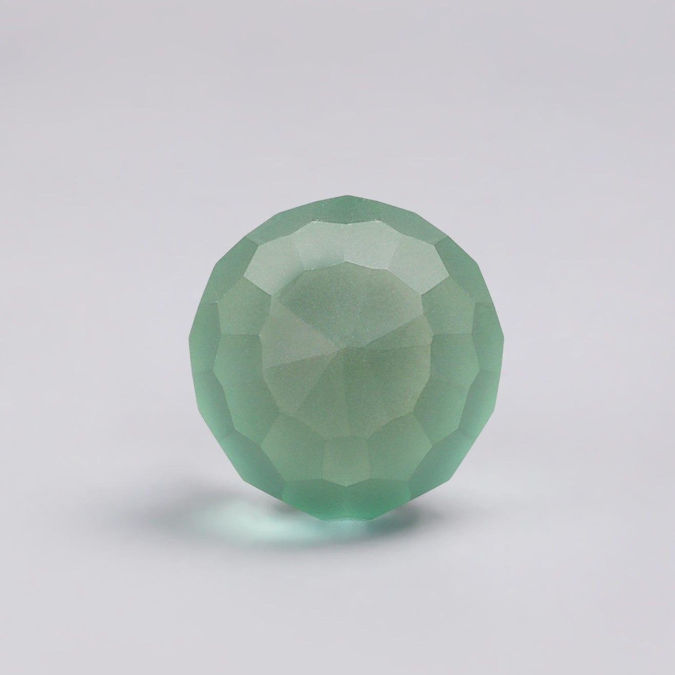 Diamond Honeycomb Stylish Matt Glass Knob - G Decor