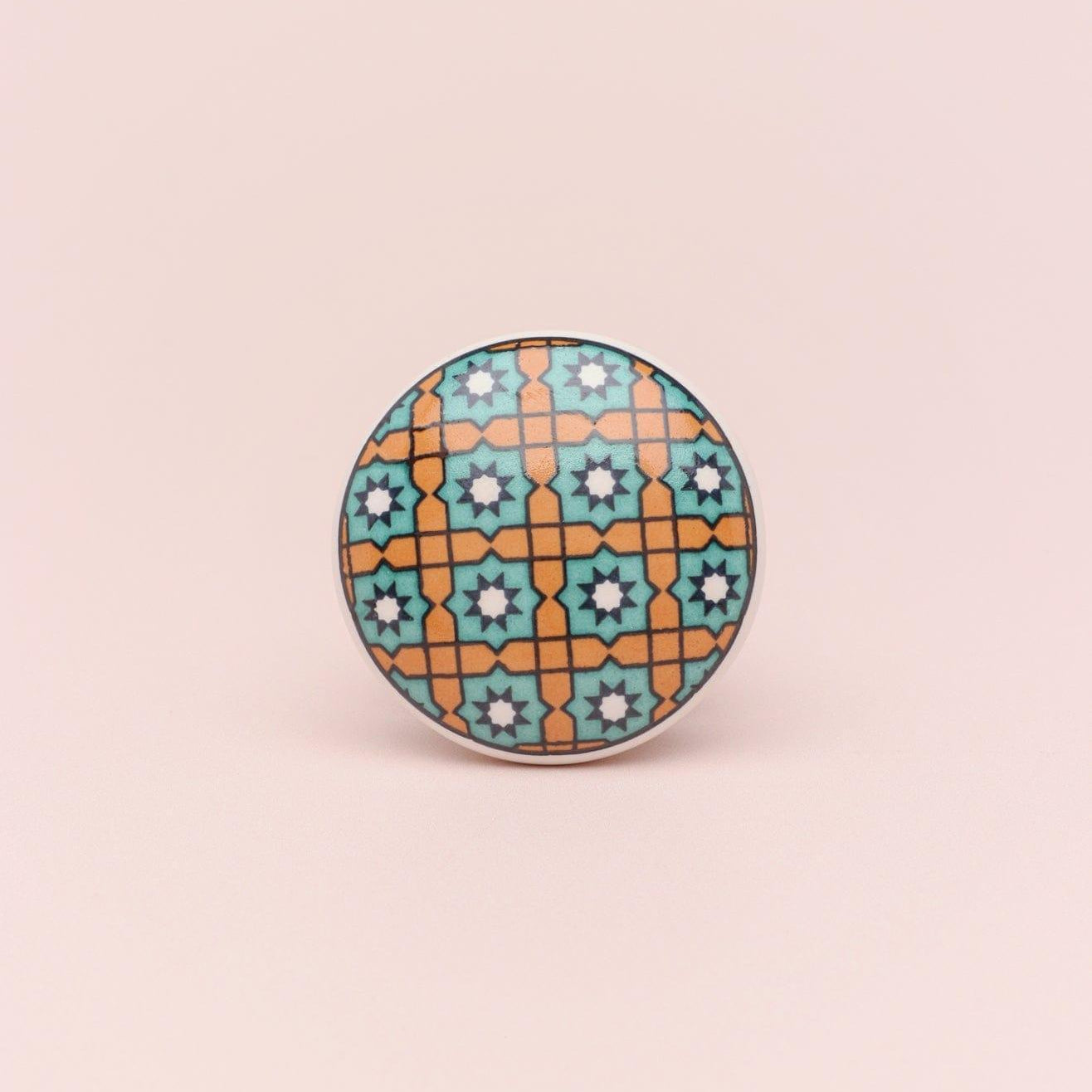 Divine Will Decorative Ceramic Door Knob, Handle - G Decor