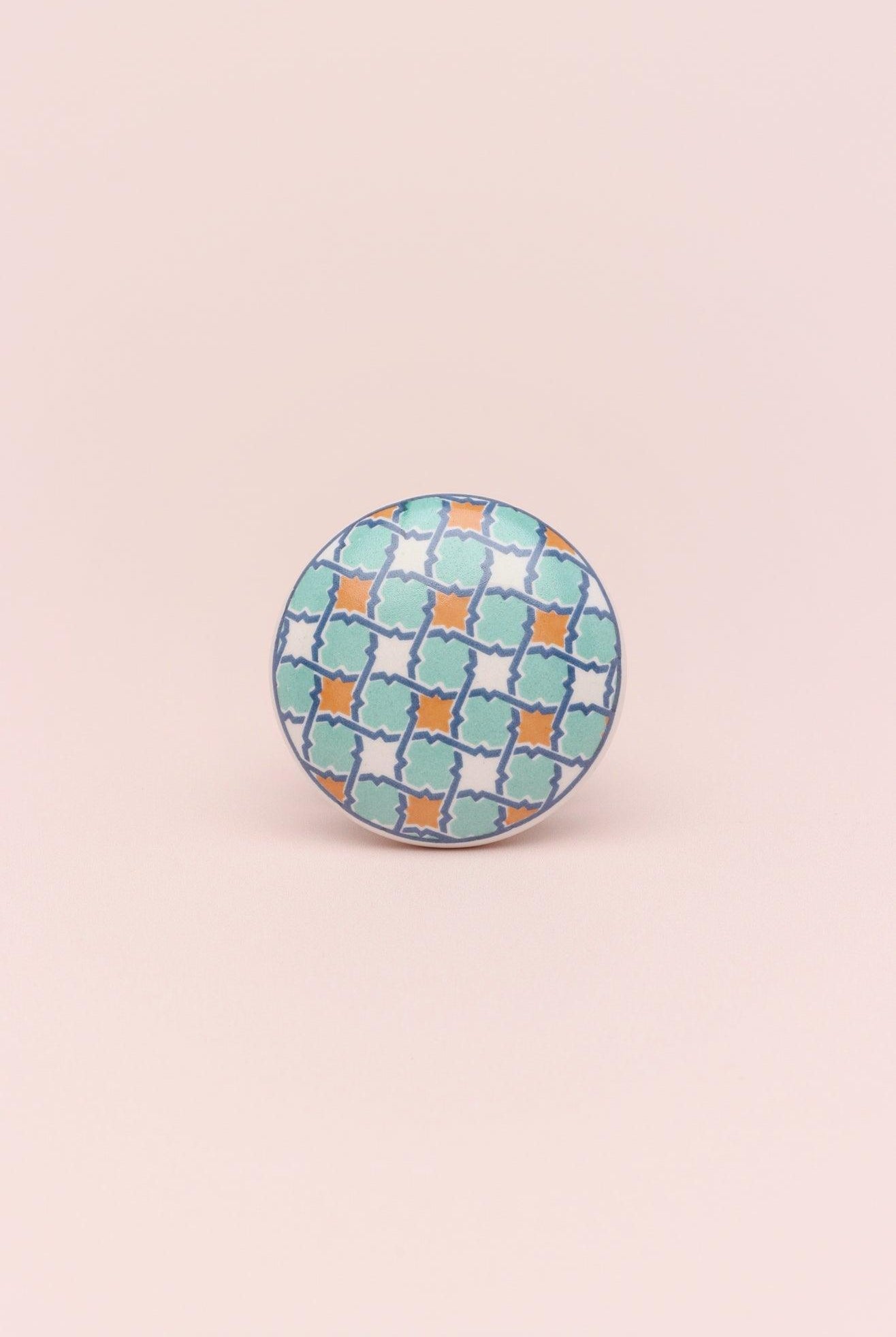 Divine Will Decorative Ceramic Door Knob, Handle - G Decor