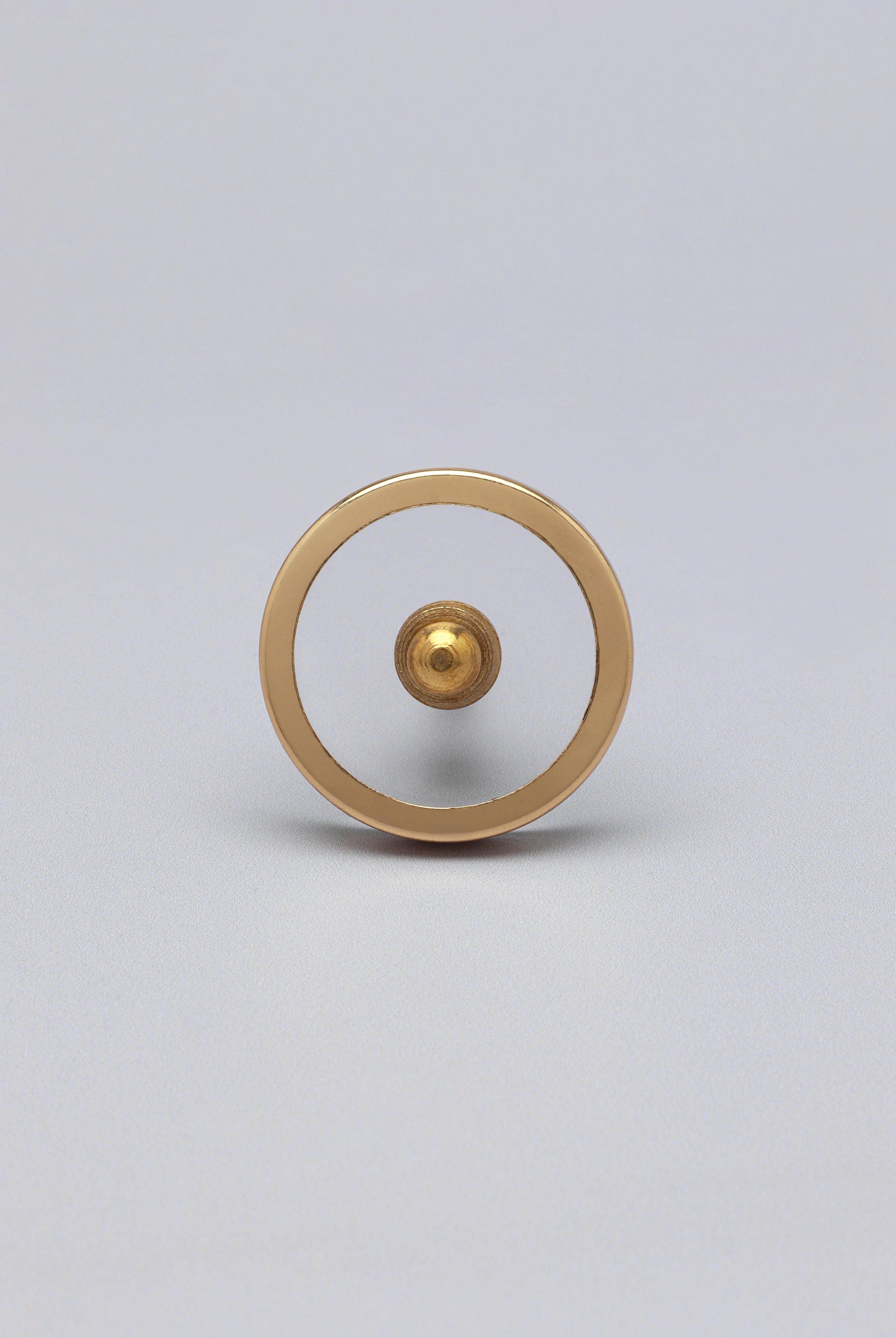 Elton Transparent Charm Gold & Glass Pull Knobs - G Decor