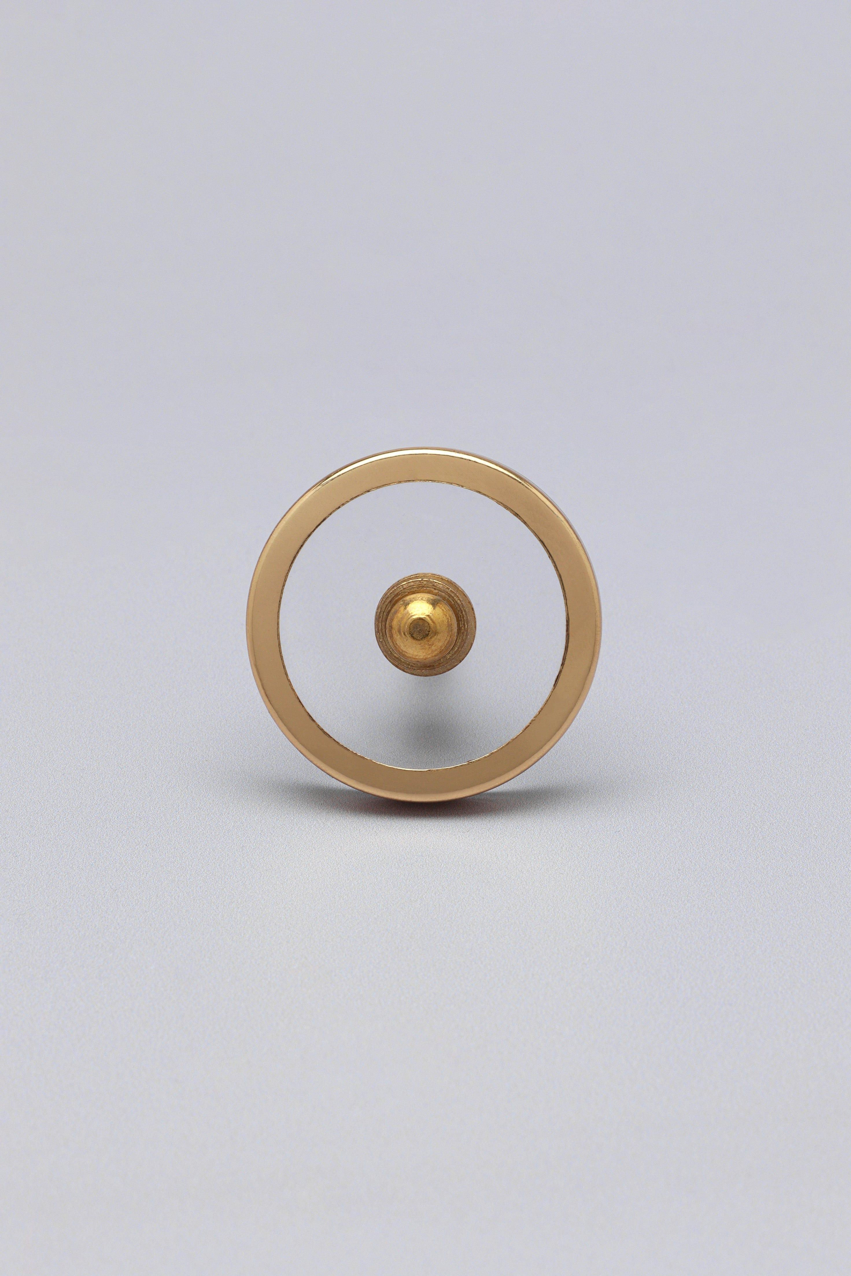 Elton Transparent Charm Gold & Glass Pull Knobs - G Decor