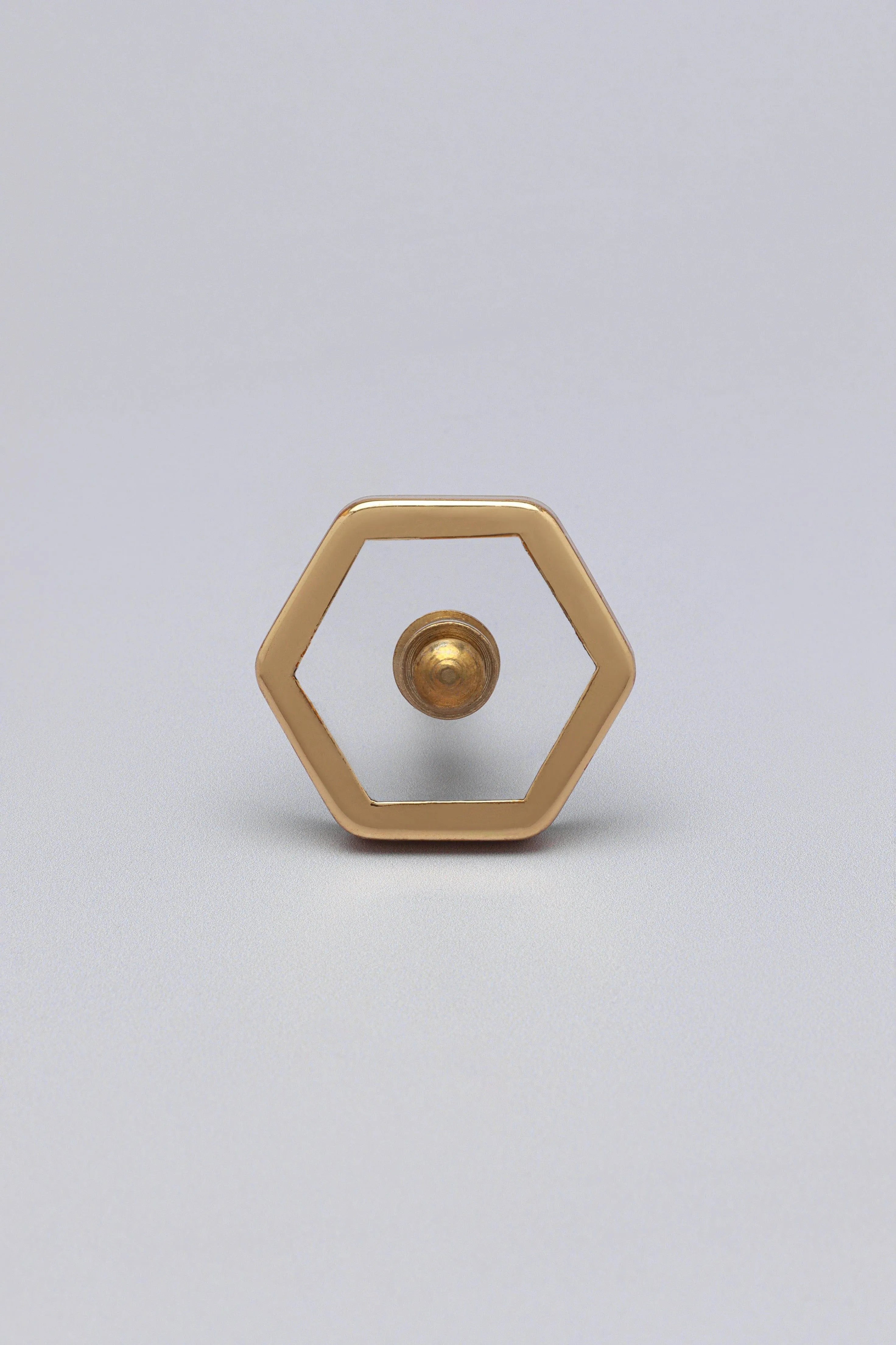 Elton Transparent Charm Gold & Glass Pull Knobs - G Decor