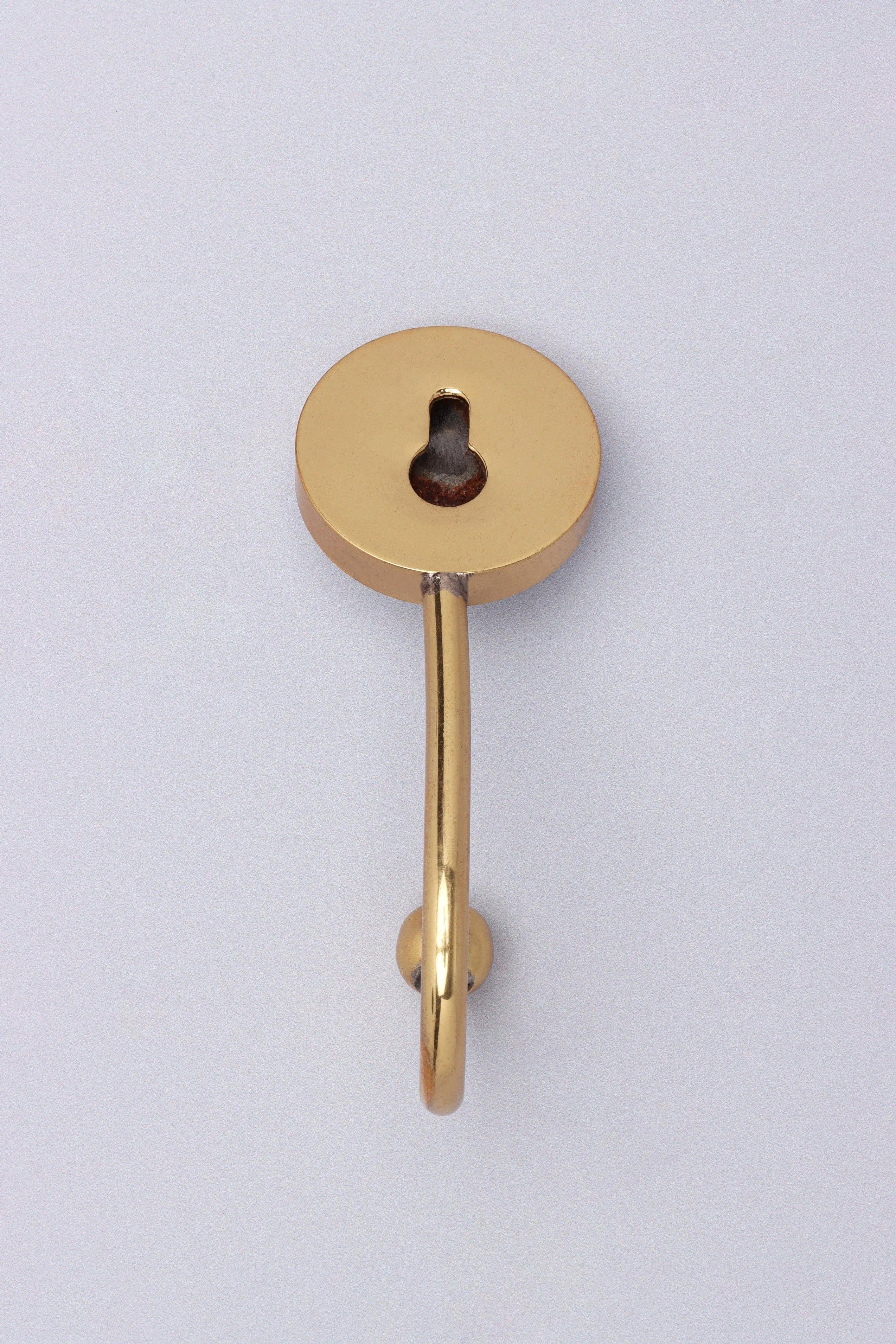 etoile-bloom-mother-of-pearl-handcrafted-wall-hook-black-and-gold-brass-hanger-g-decor-18351 - G Decor