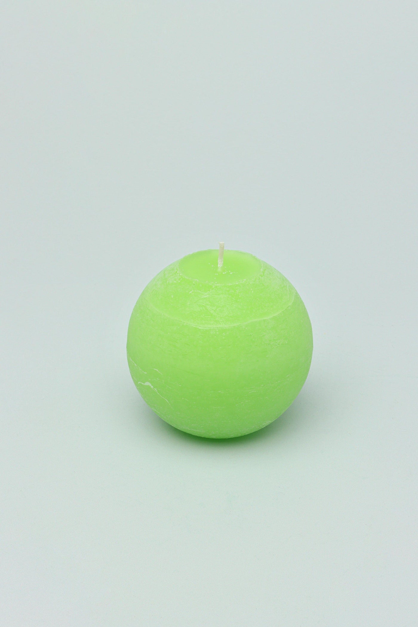 G Decor Candles & Candle Holders Large Ball Georgia Lime Green Ombre Sphere Ball Candles