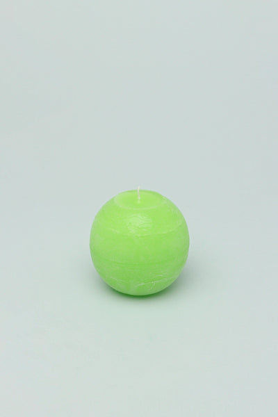 G Decor Candles & Candle Holders Medium Ball Georgia Lime Green Ombre Sphere Ball Candles
