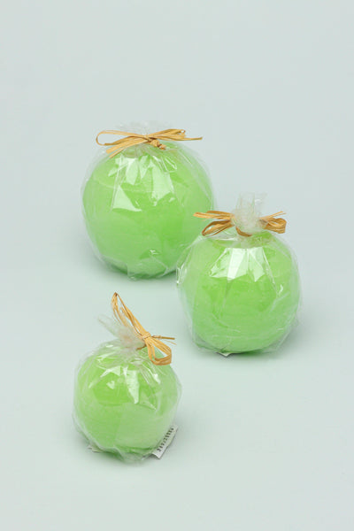 G Decor Candles & Candle Holders Georgia Lime Green Ombre Sphere Ball Candles