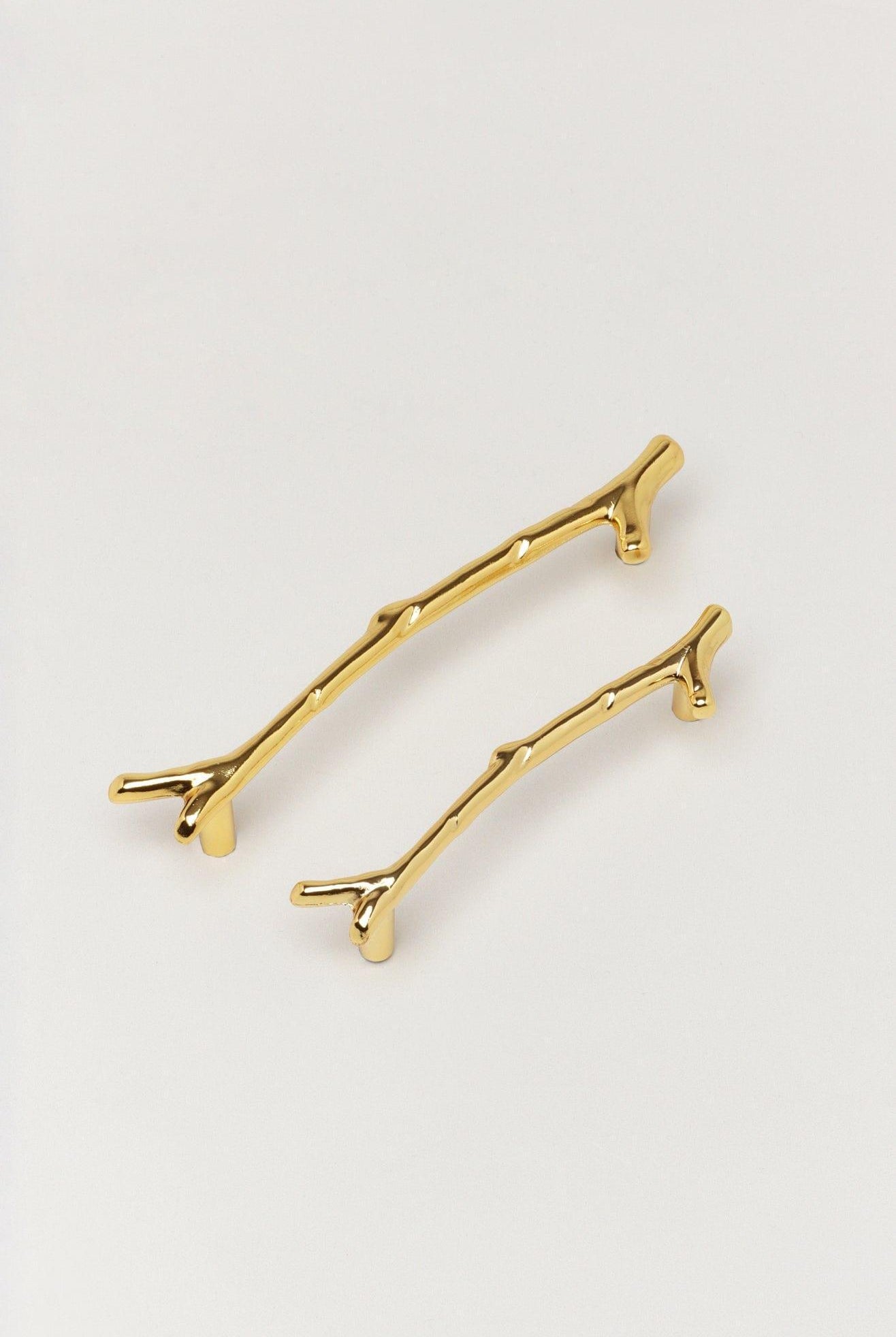 Gold Tree Branch Twig Cupboard Pull Draw Handle - G Decor