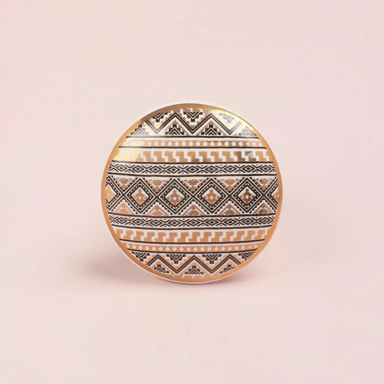 Golden Mystic Persian Ceramic Door Knob - G Decor