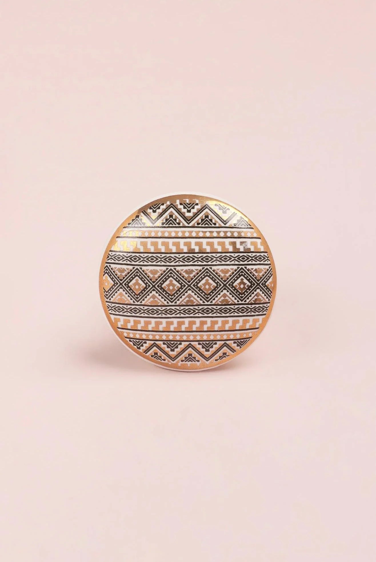 Golden Mystic Persian Ceramic Door Knob - G Decor