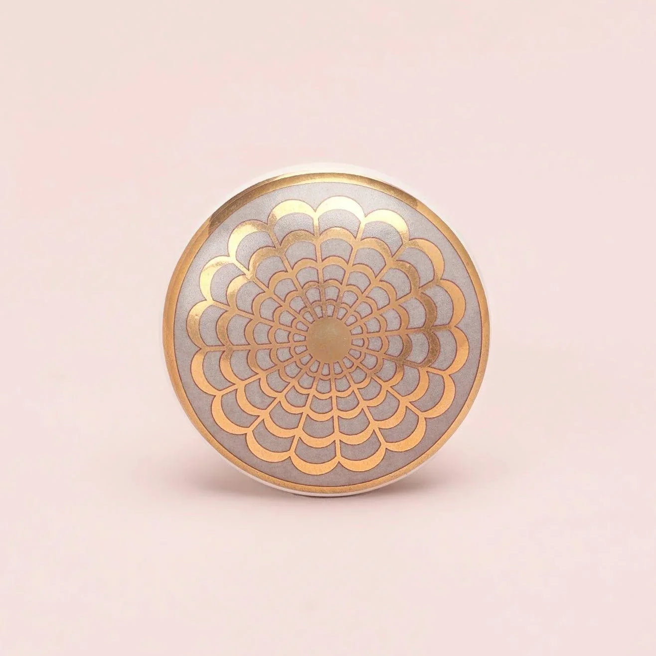 Golden Mystic Persian Ceramic Door Knob - G Decor