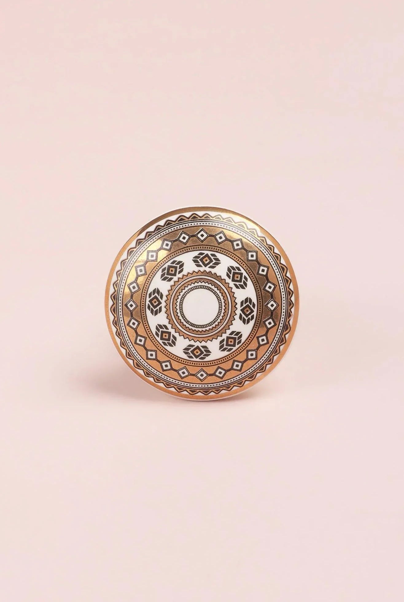 Golden Mystic Persian Ceramic Door Knob - G Decor