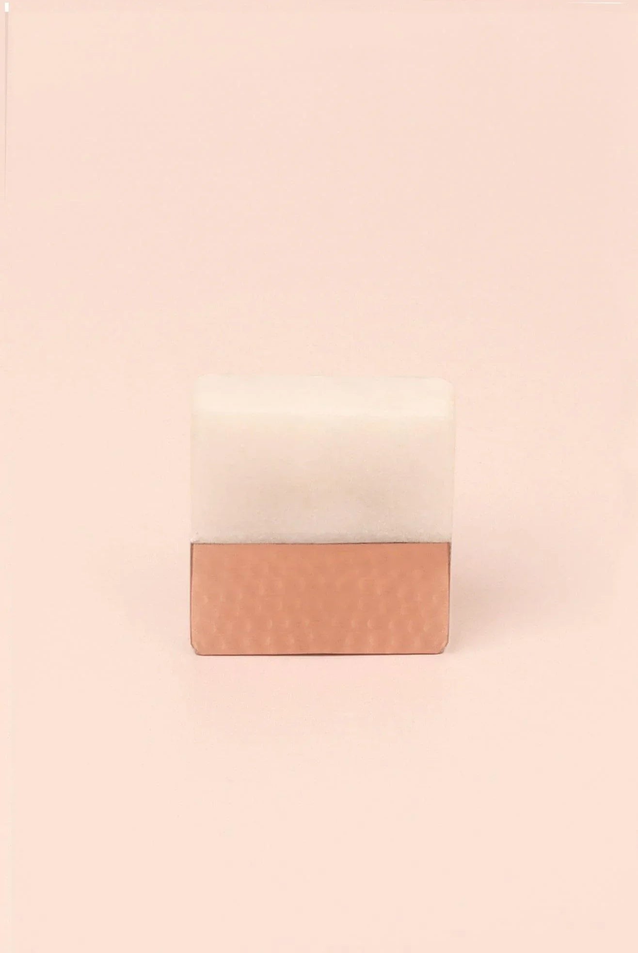 Handcrafted Calacatta Marbella Rose Ember Door Knob - G Decor