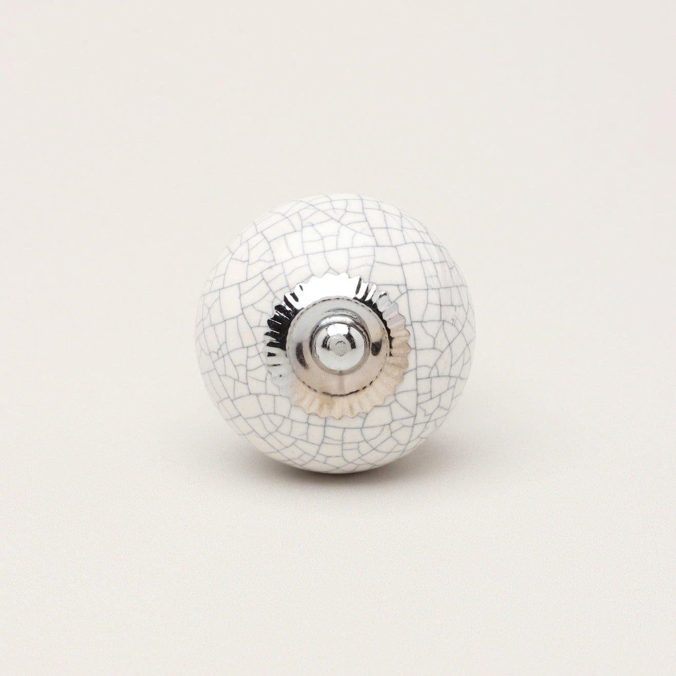 Handcrafted Crackle Ceramic Door Knobs In Pastel Colours Cupboard Pull Handles - G Decor