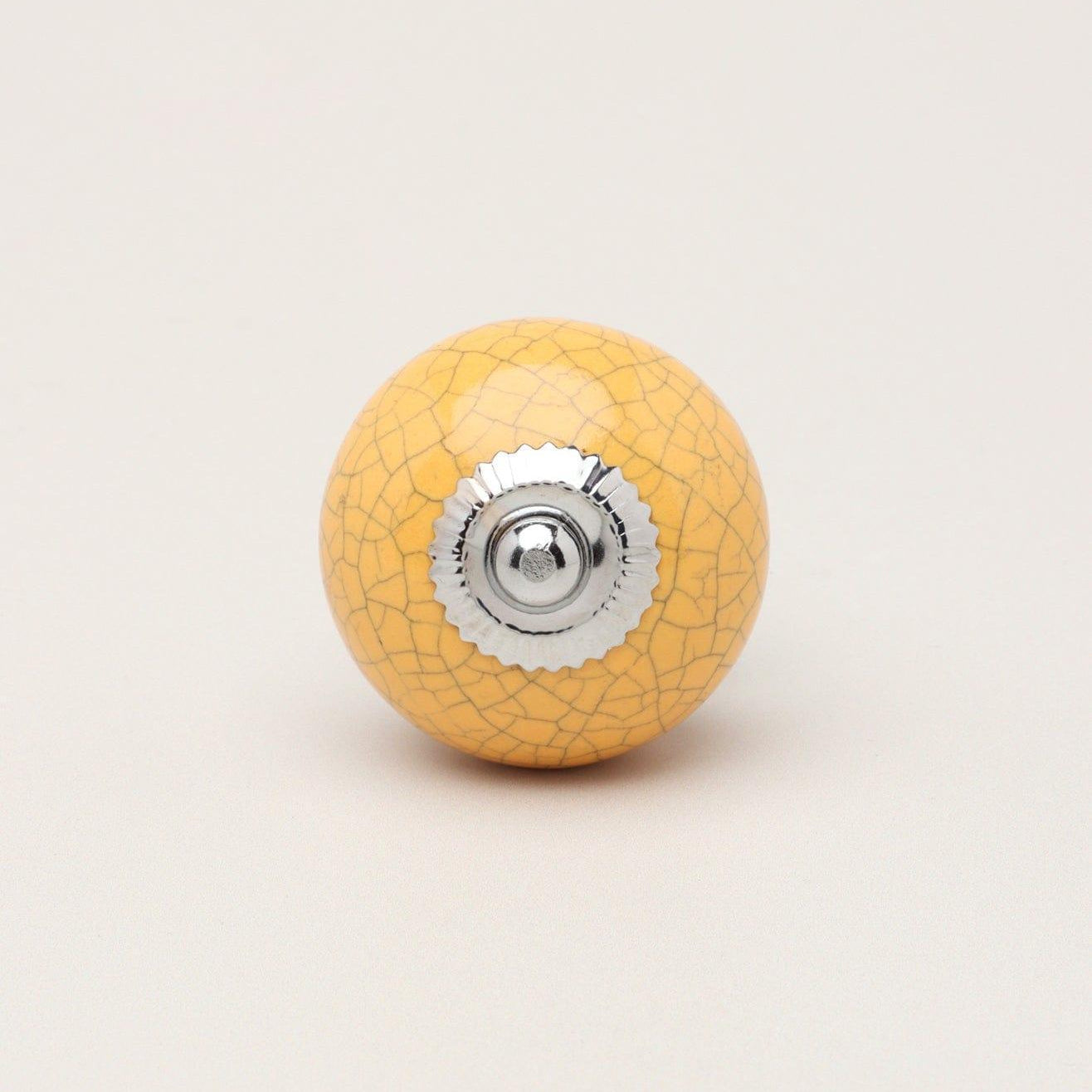 Handcrafted Crackle Ceramic Door Knobs In Pastel Colours Cupboard Pull Handles - G Decor