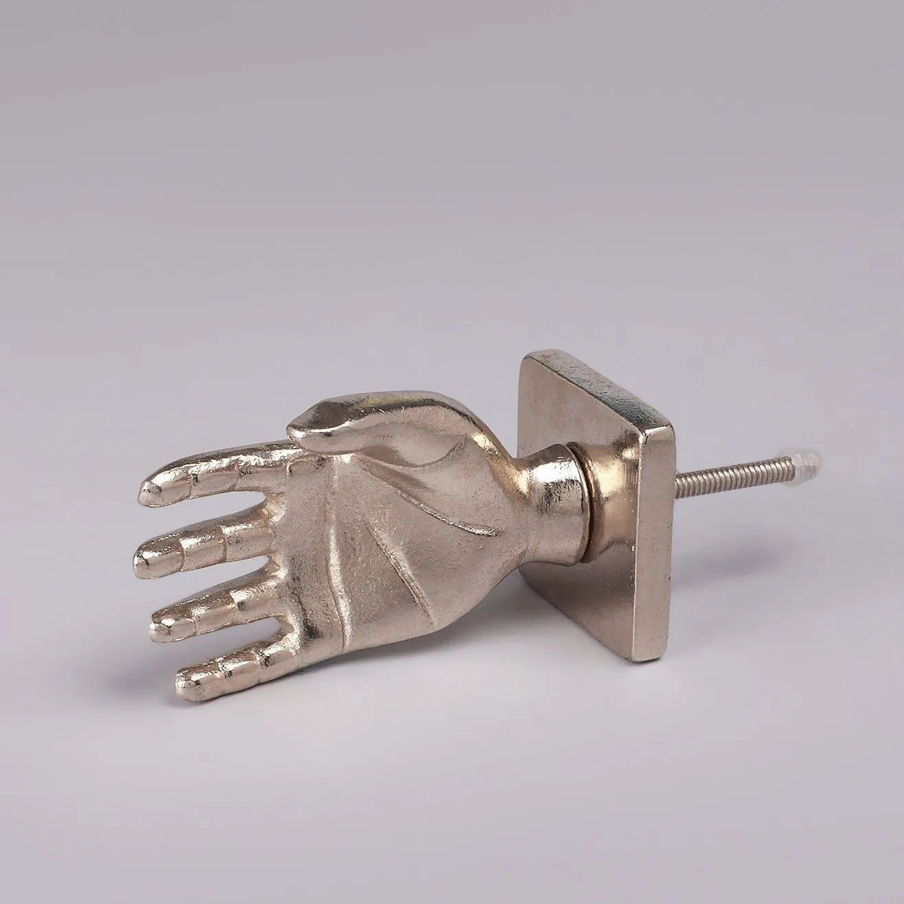 Handcrafted Designer Large Embracing Hand Door Knobs - G Decor