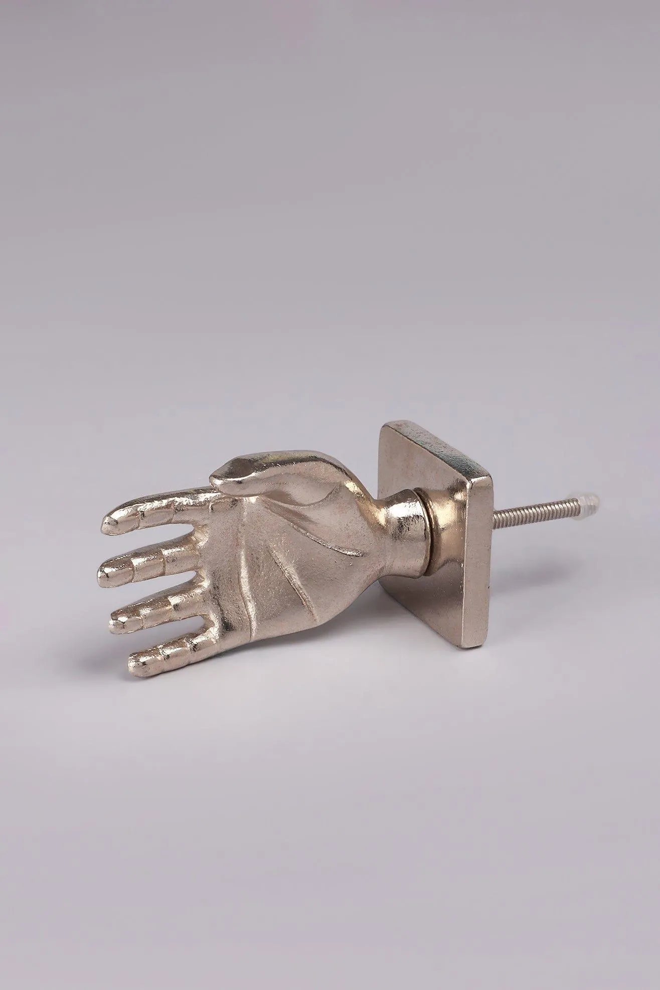 Large Embracing Hand Designer Cabinet Knob — view 5, G Decor